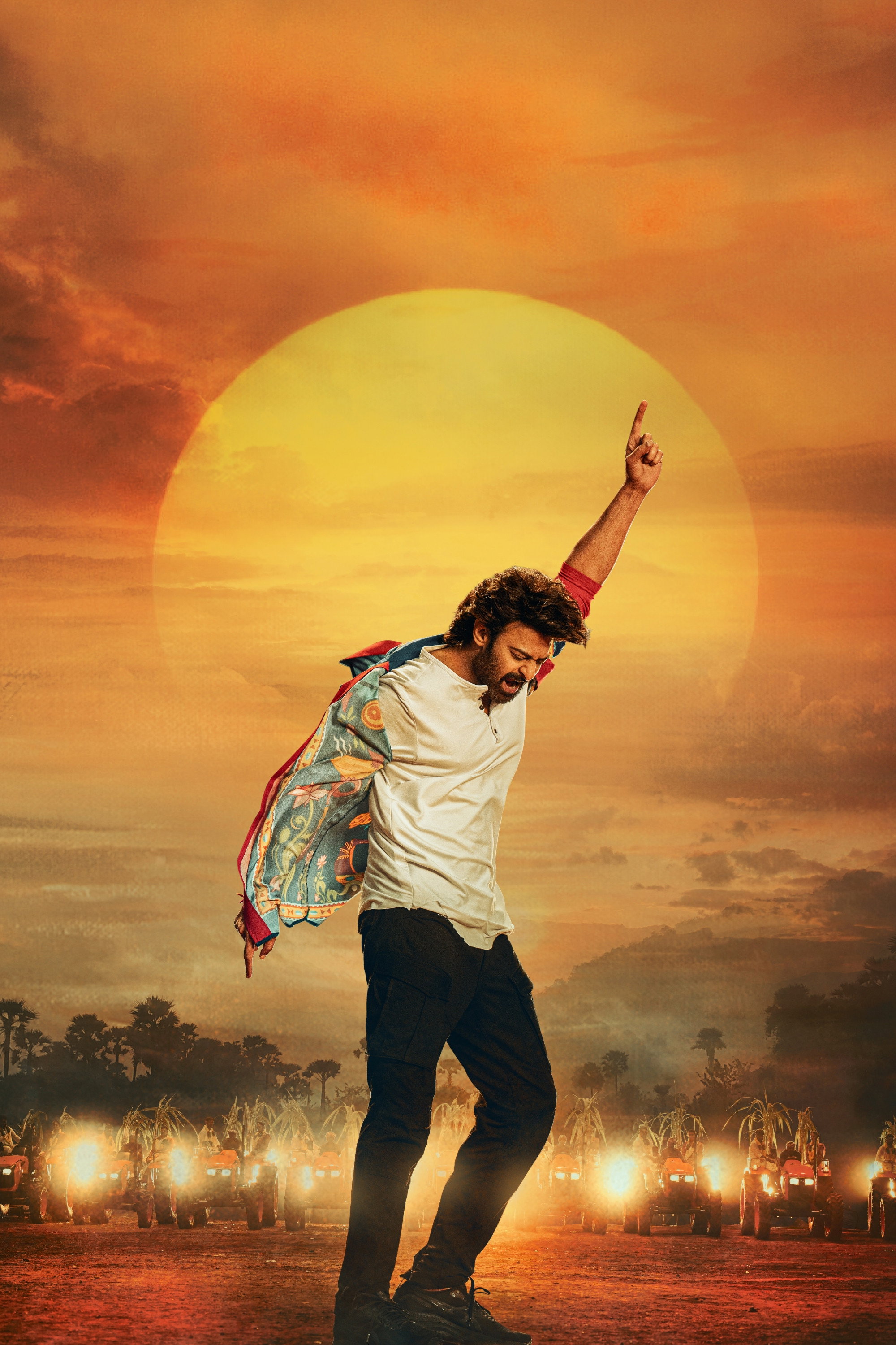 The Rajasaab poster
