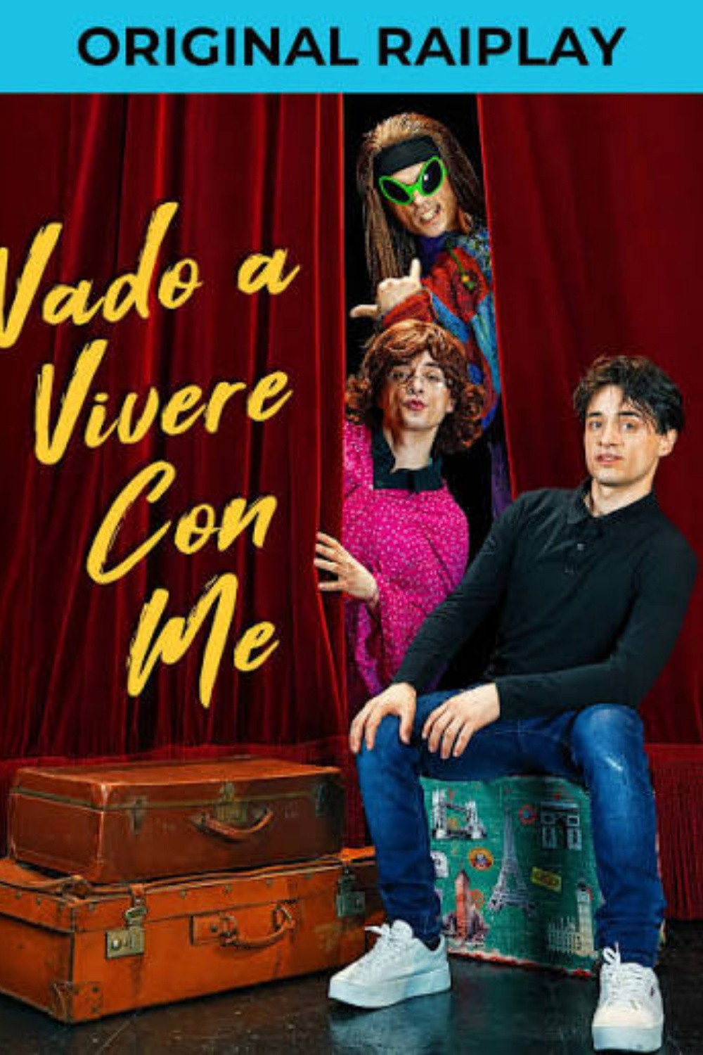 Vado a vivere con me poster