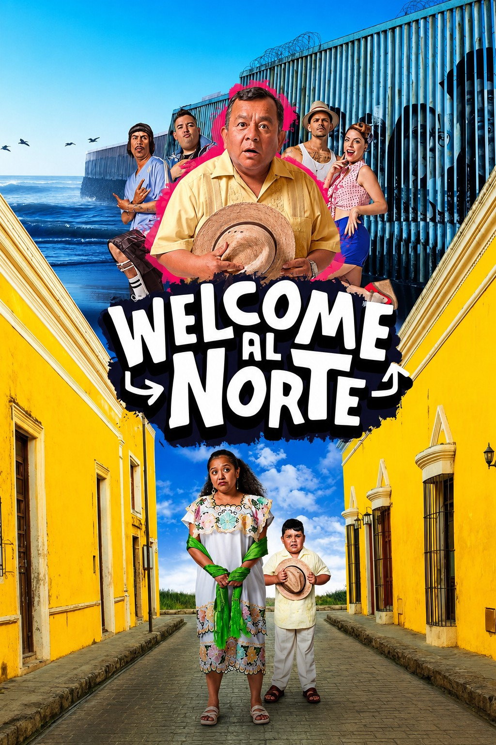 Welcome al Norte poster