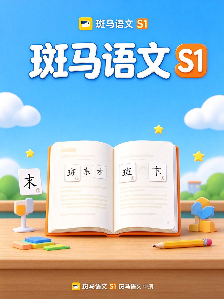 斑马语文.Zebra.Reading.1 poster