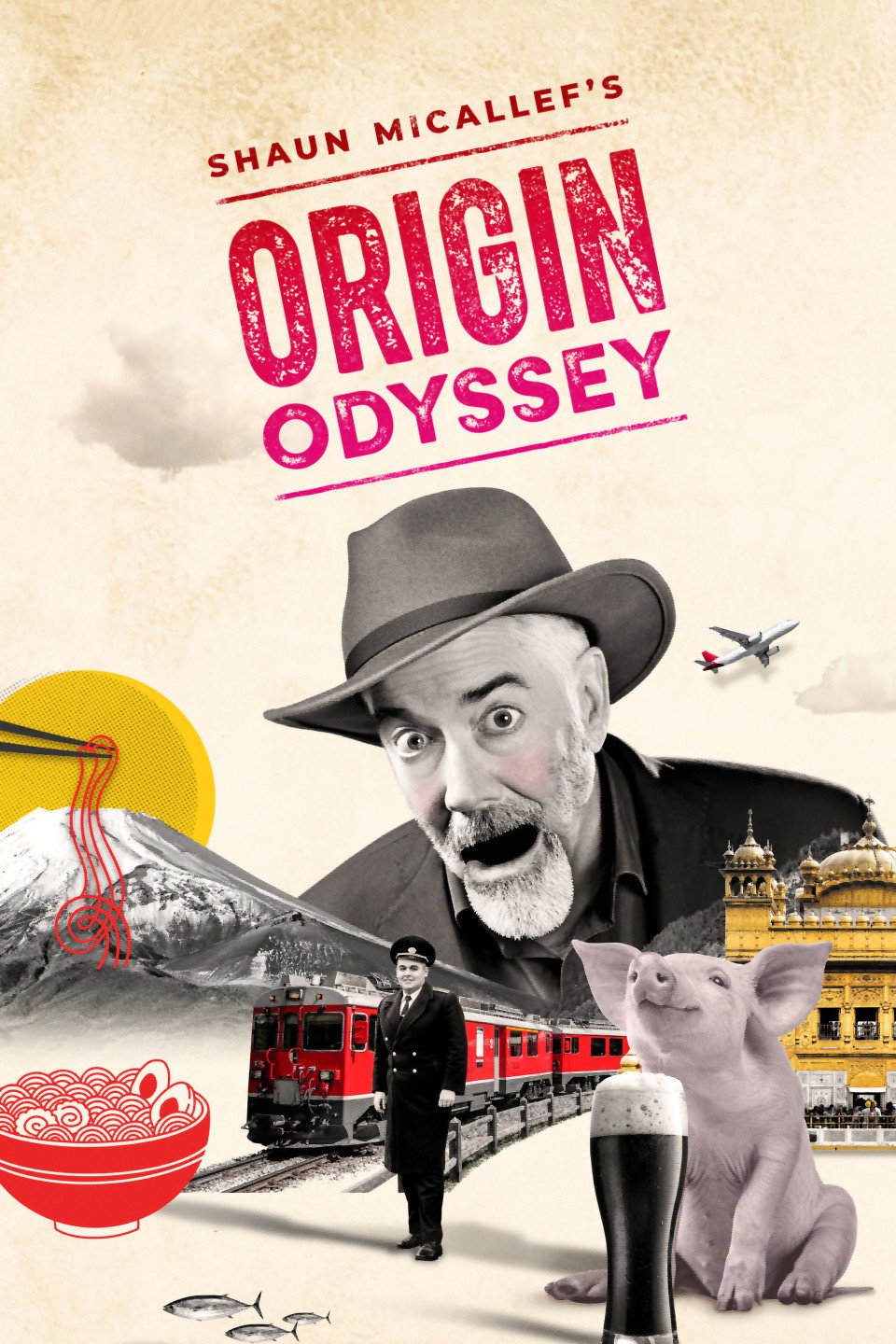 Shaun Micallef's Origin Odyssey poster