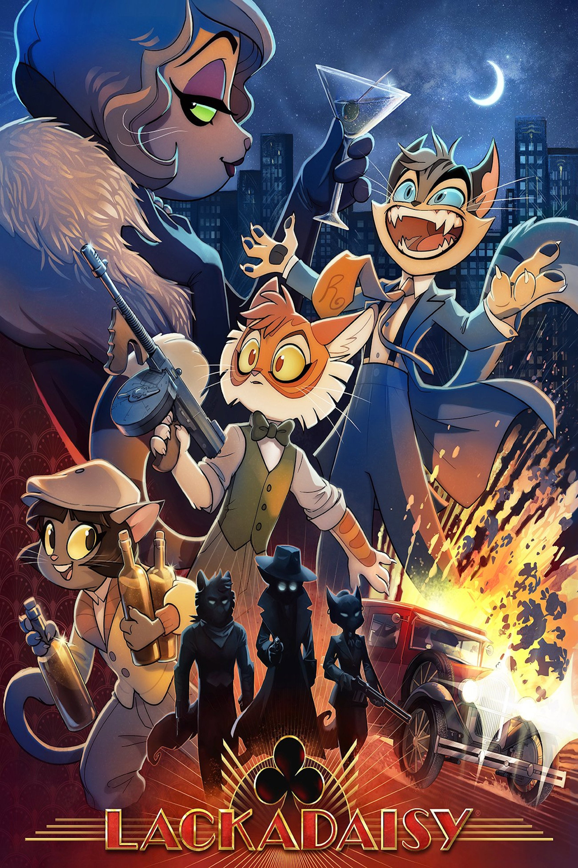 Lackadaisy poster