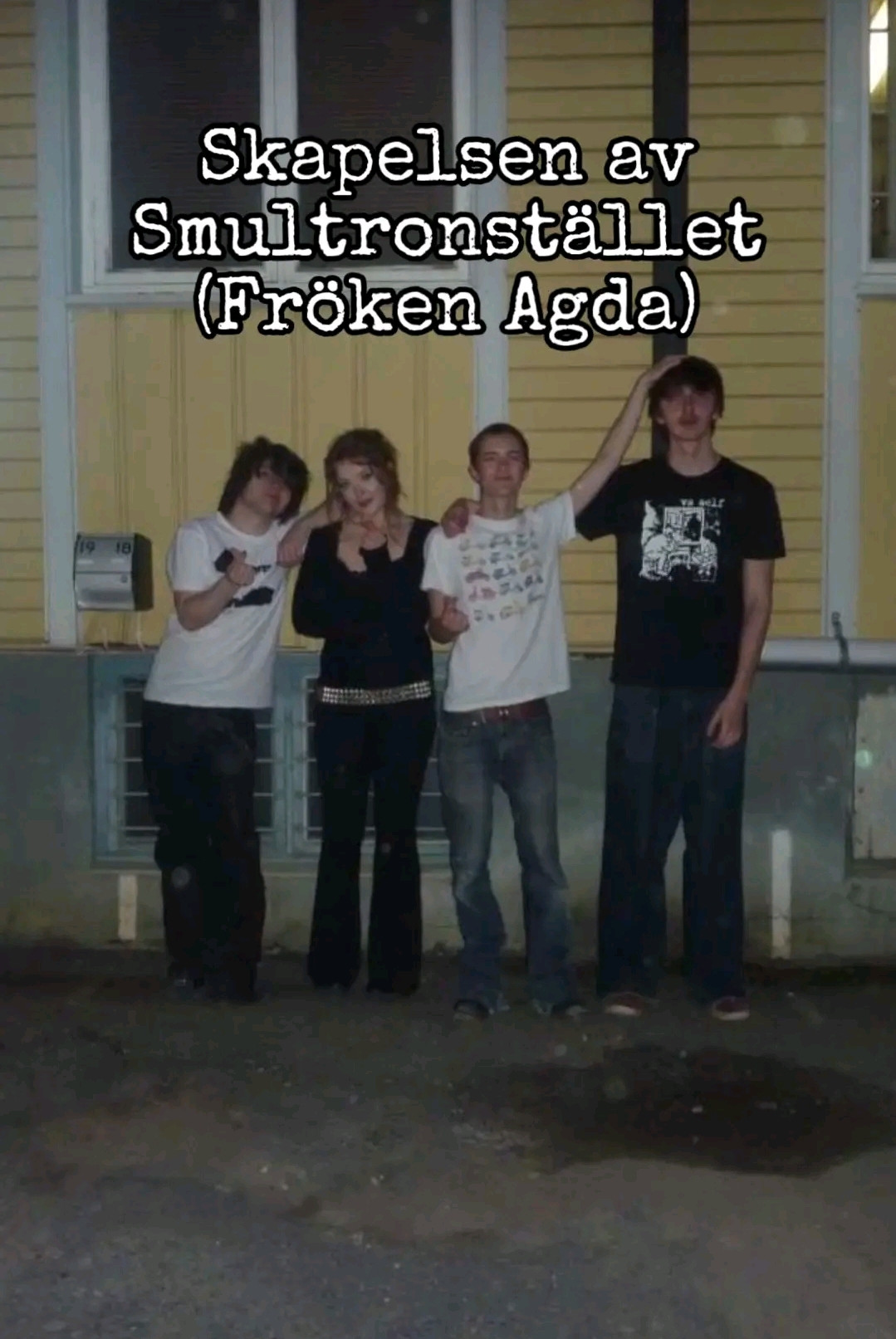 Skapelsen av Smultronstället (Fröken Agda) poster