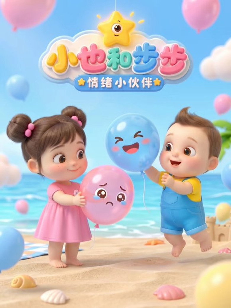 小也和步步 情绪小伙伴 poster