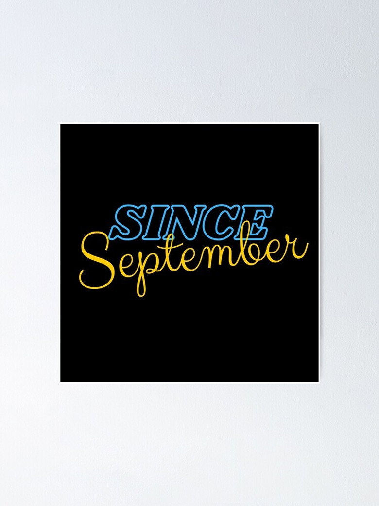 Since September : empty seats tour poster