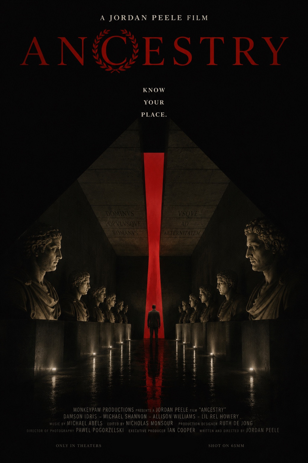 Untitled Jordan Peele Film poster