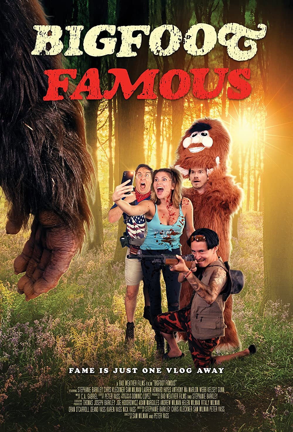 Bigfoot Famous poster