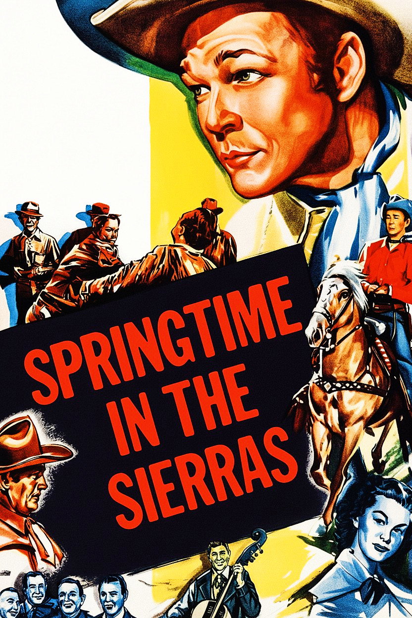 Springtime in the Sierras poster