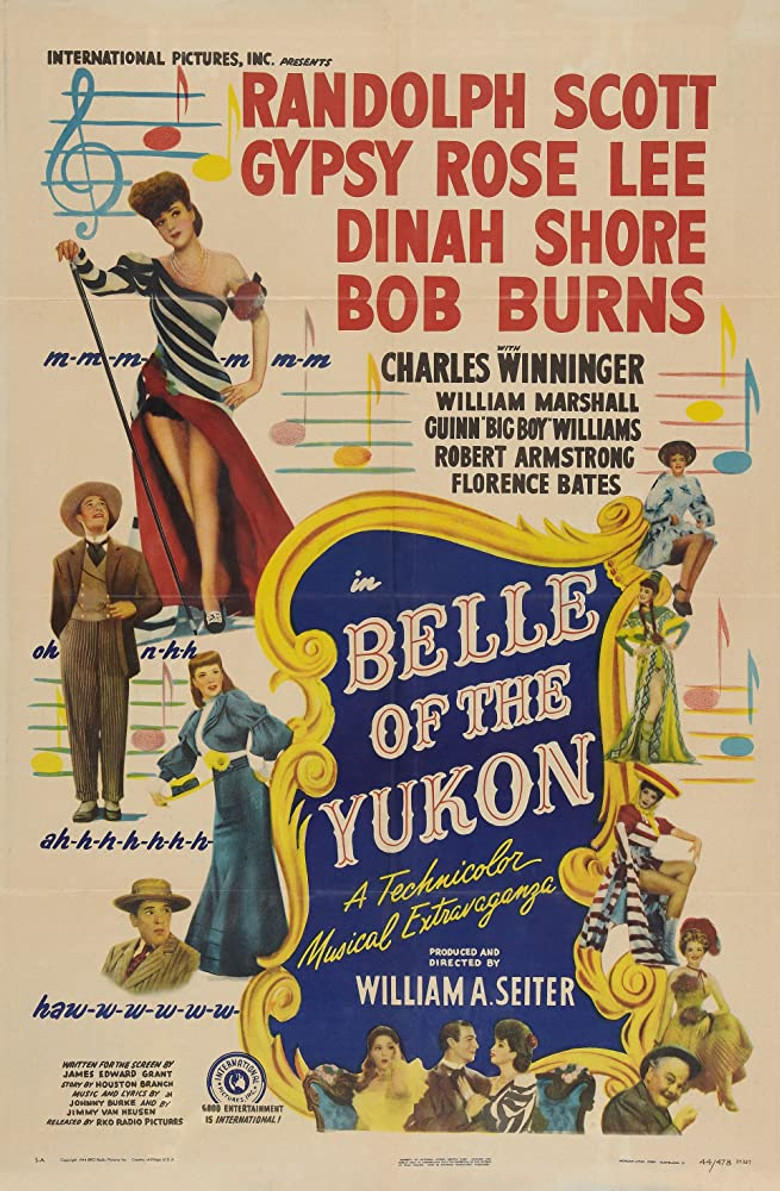 Belle of the Yukon poster