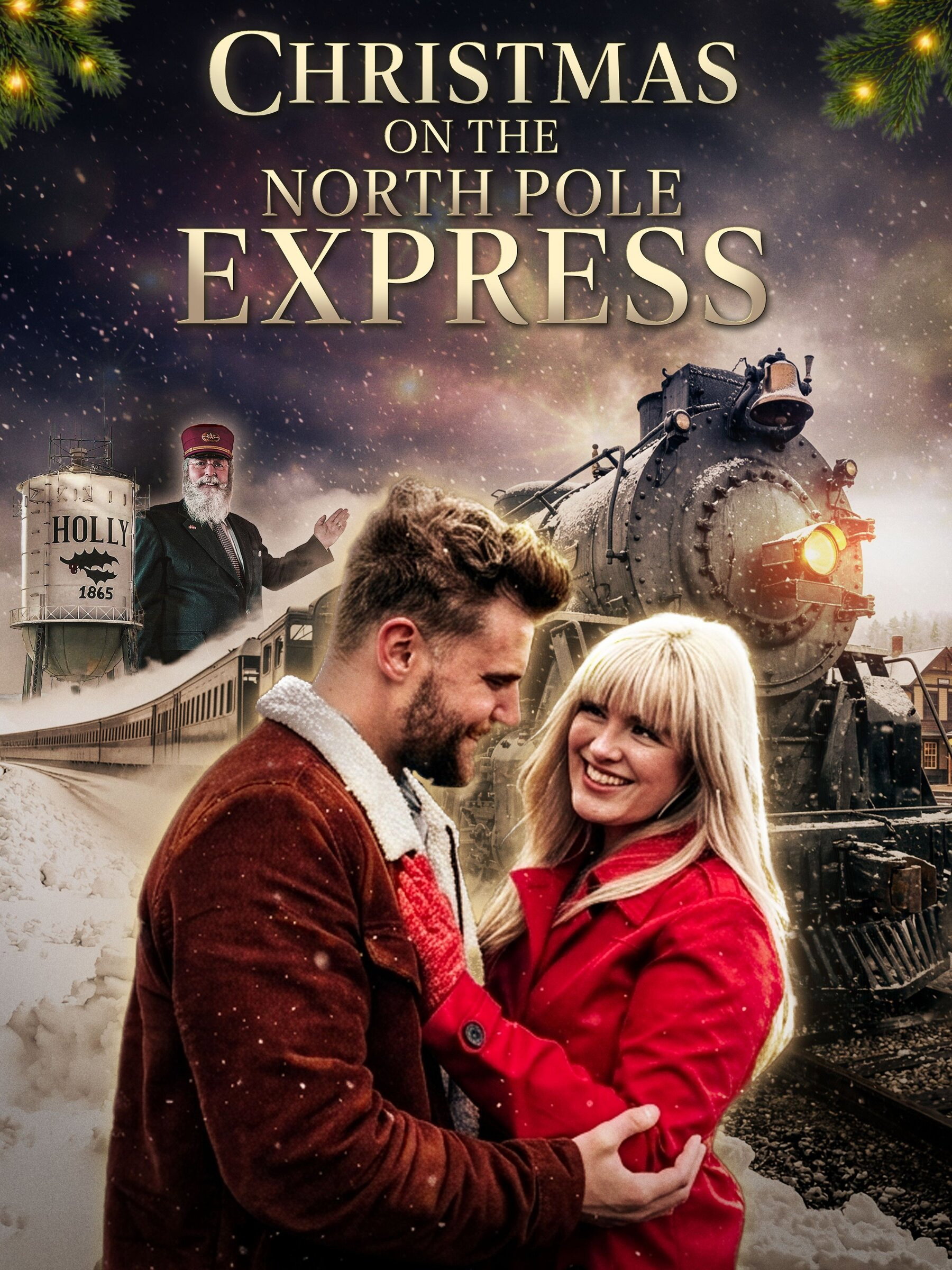 Christmas on the North Pole Express poster
