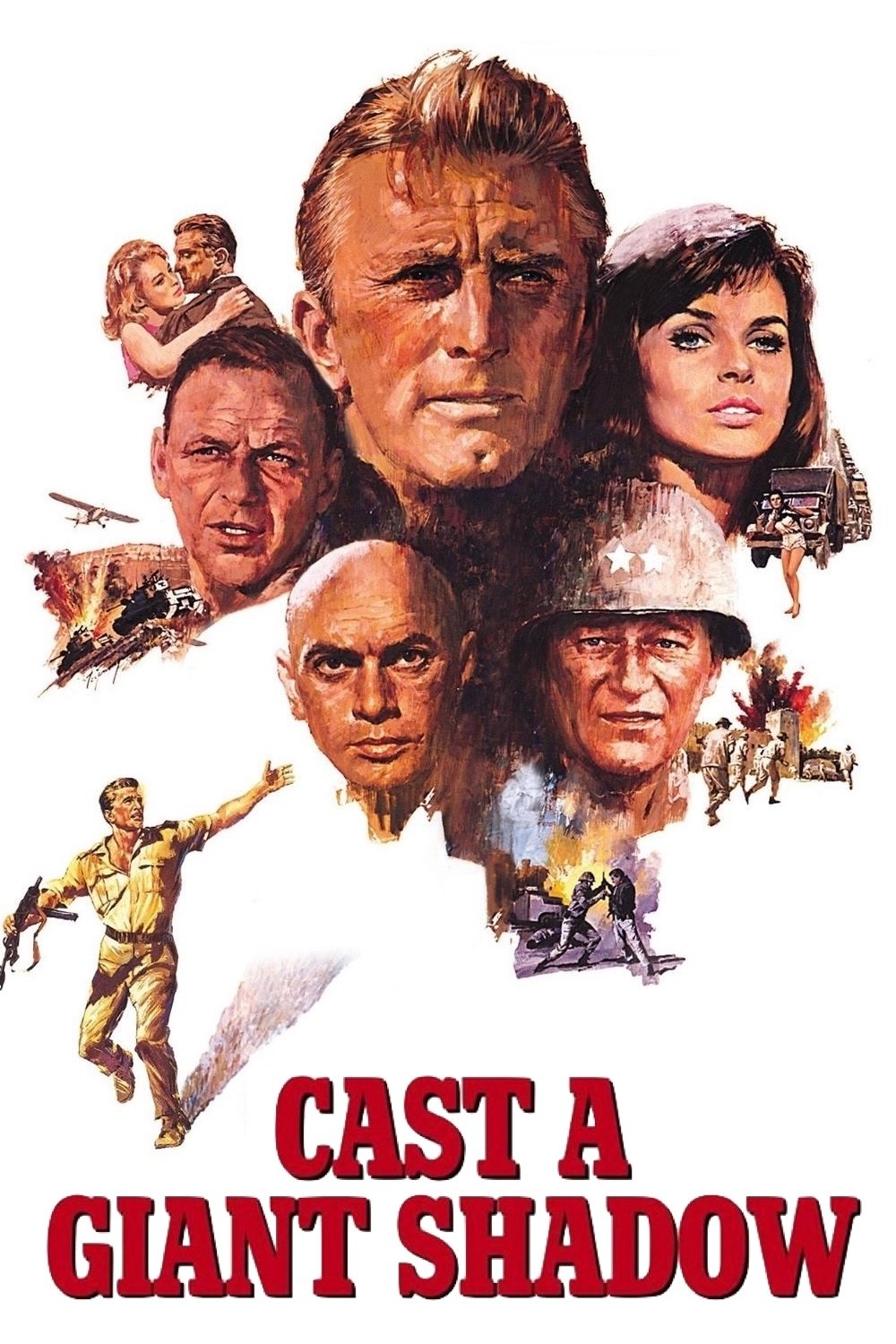 Cast a Giant Shadow poster