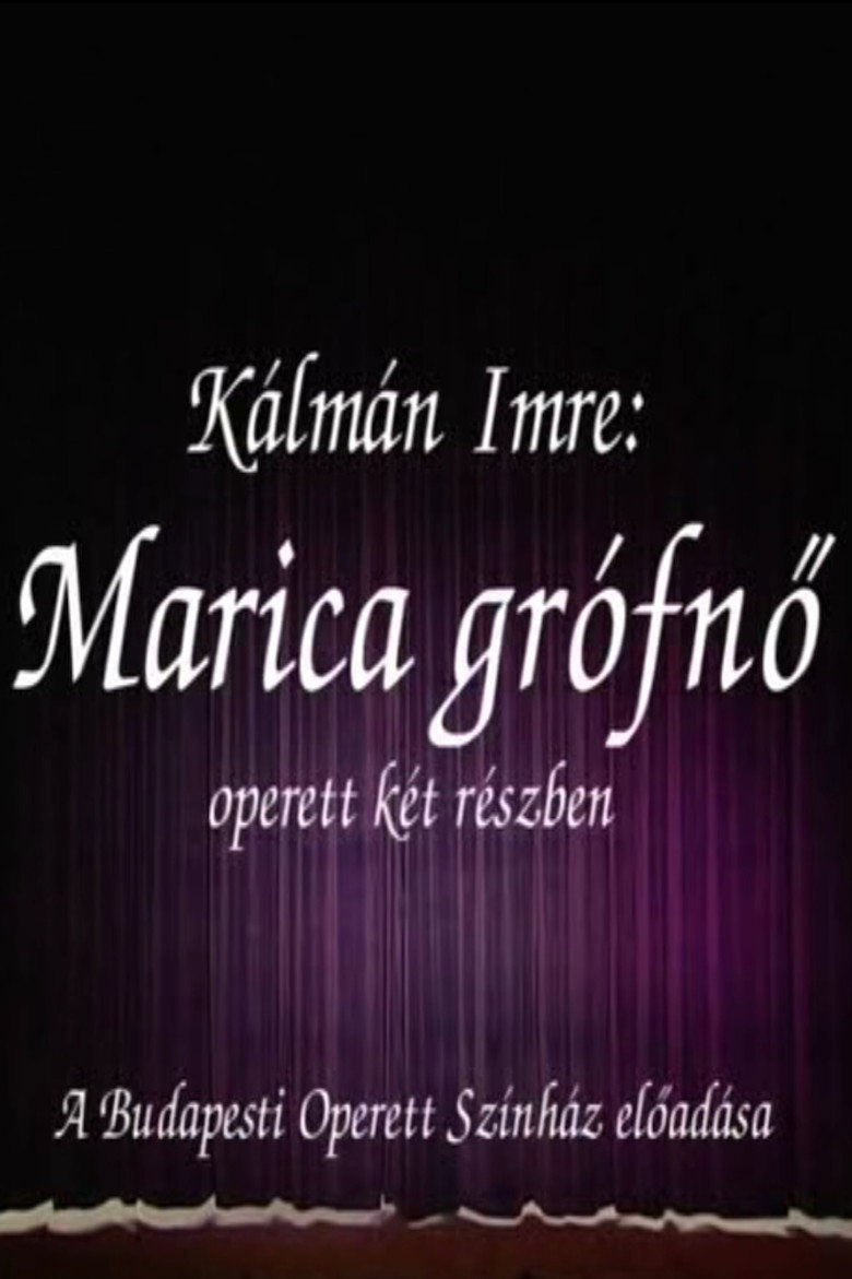 Countess Marica poster