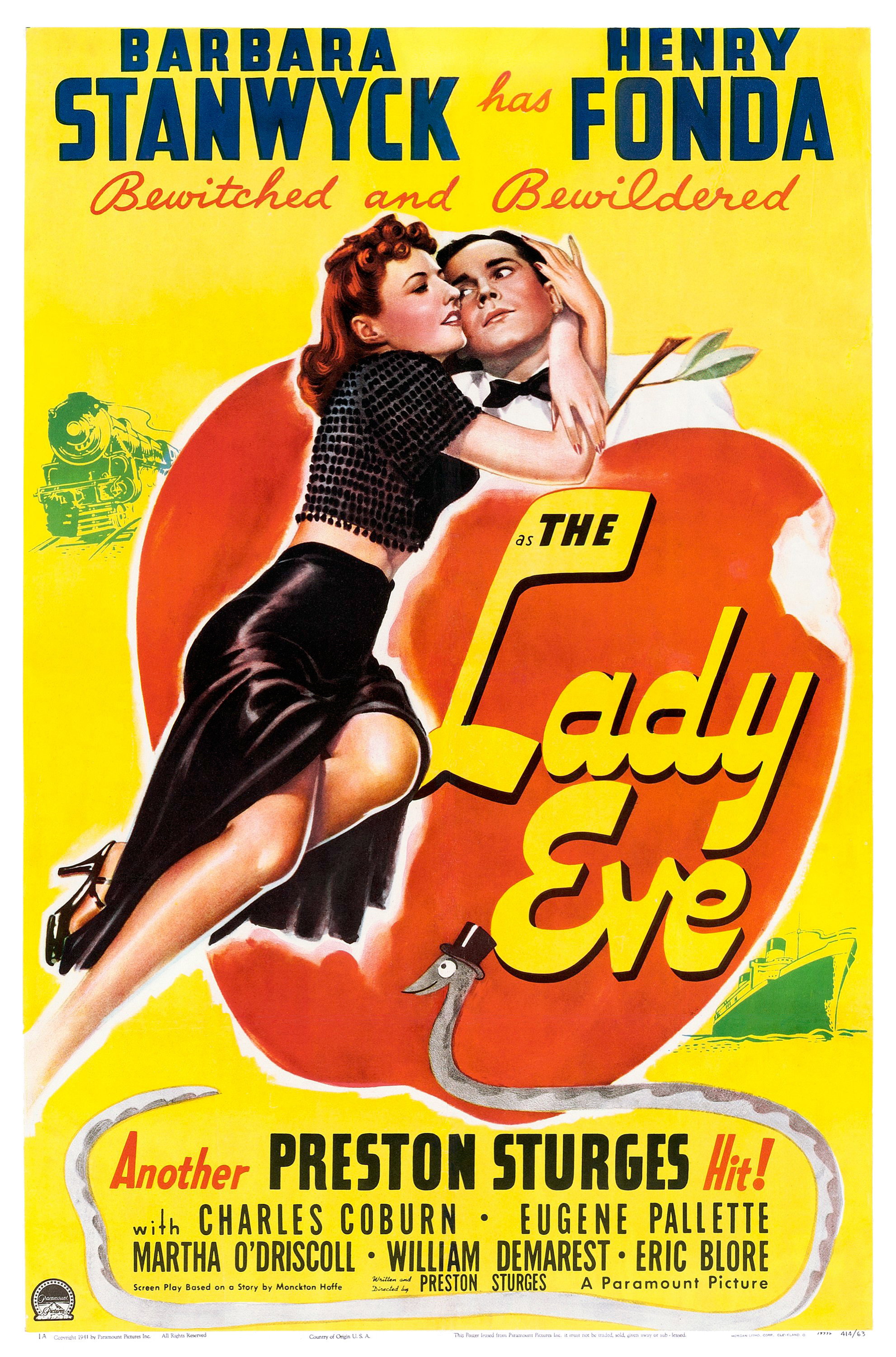 The Lady Eve poster