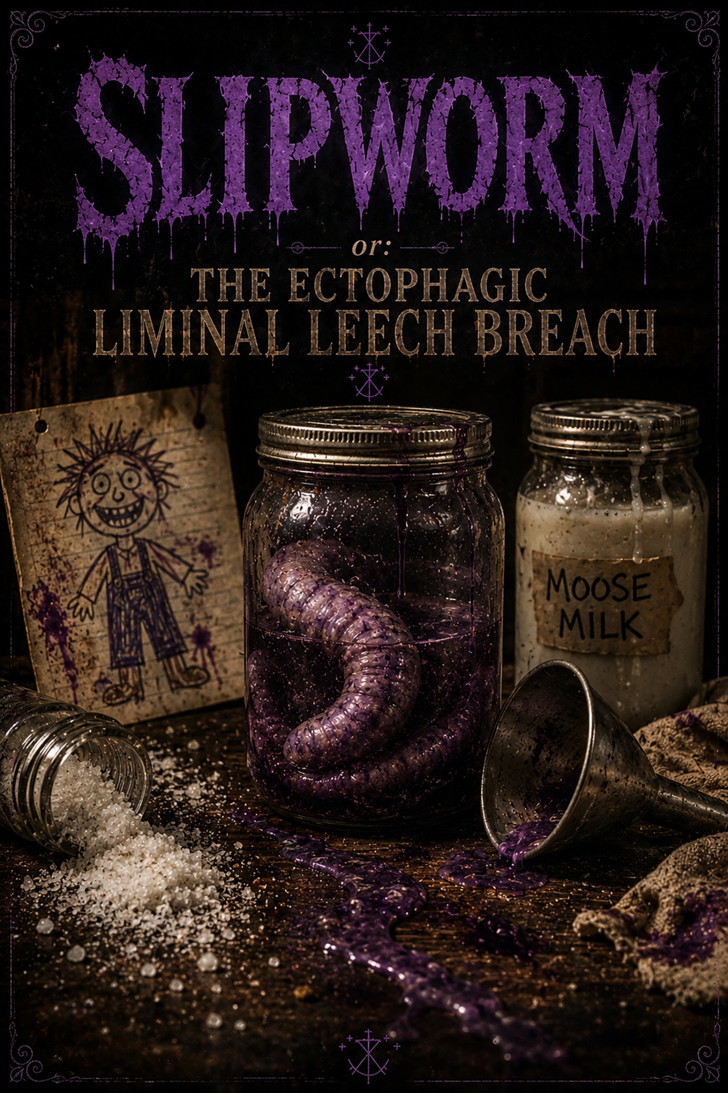 Slipworm or: The Ectophagic Liminal Leech Breach poster