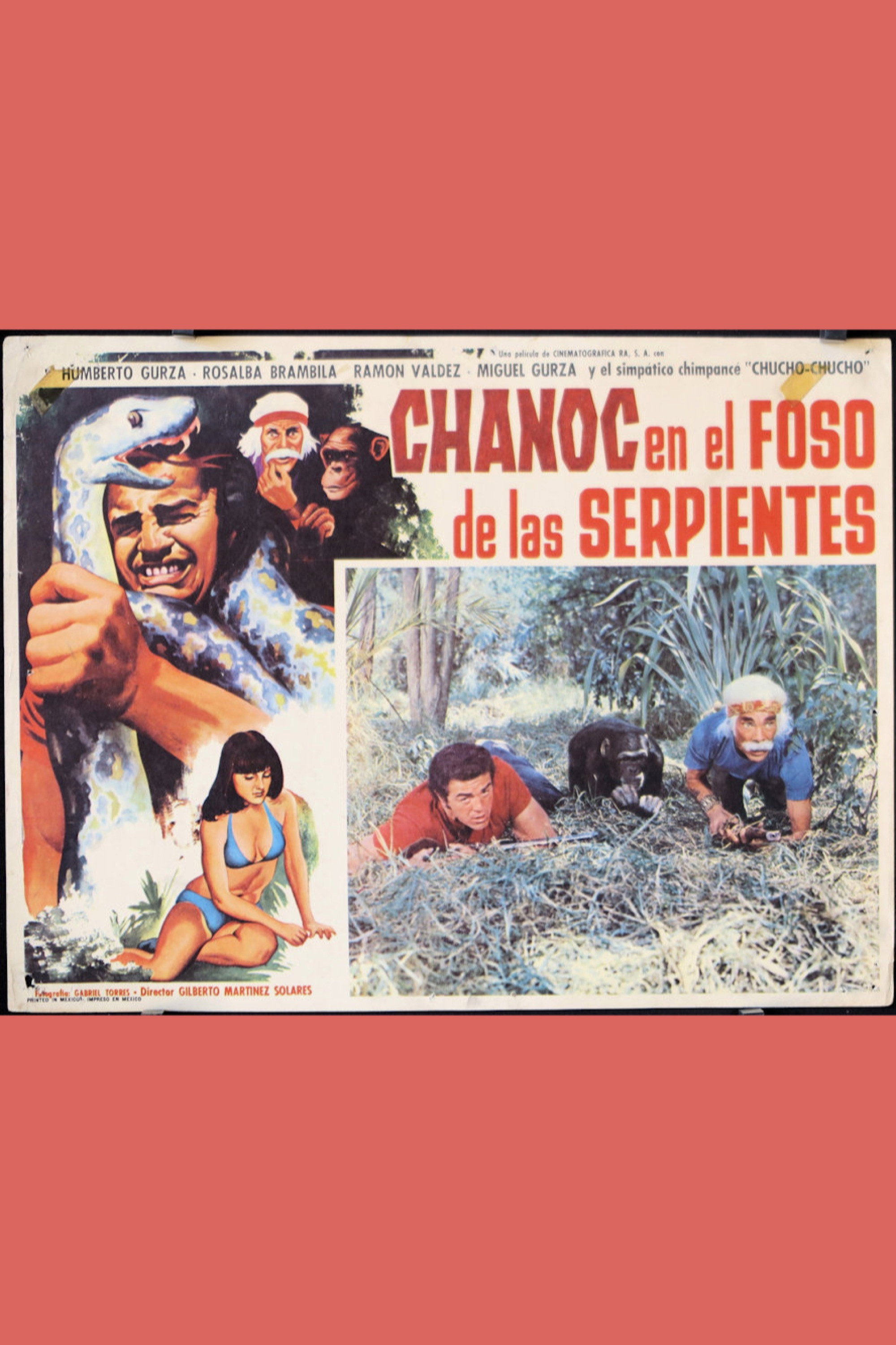 Chanoc en el foso de las serpientes poster