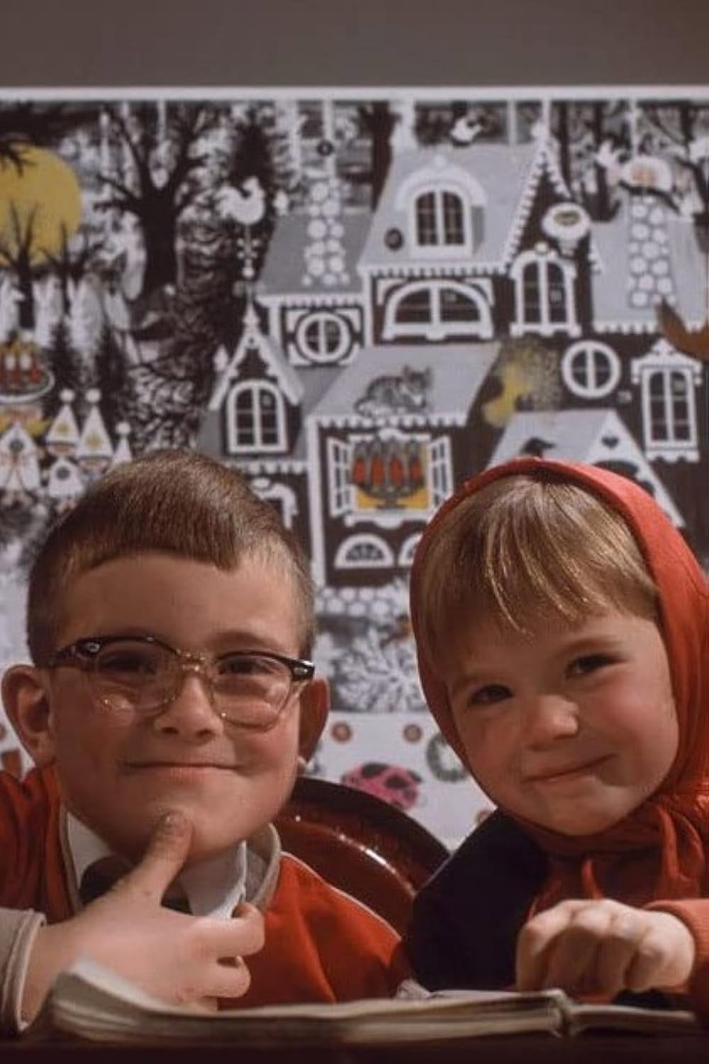 Lill-Stina på reportage i Storskogen poster