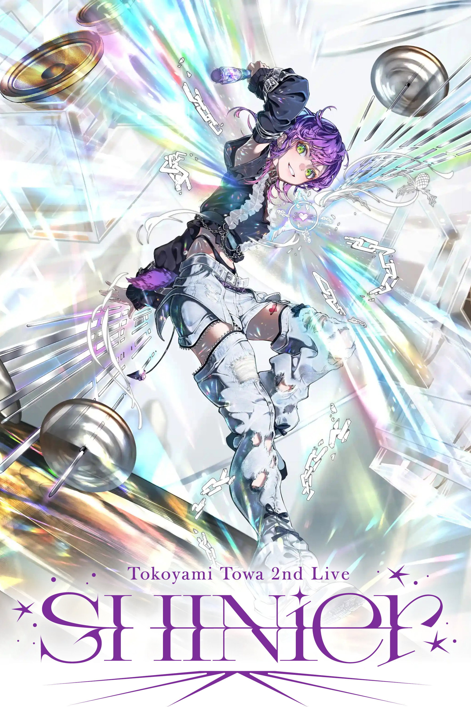Tokoyami Towa 2nd Live “SHINier” poster