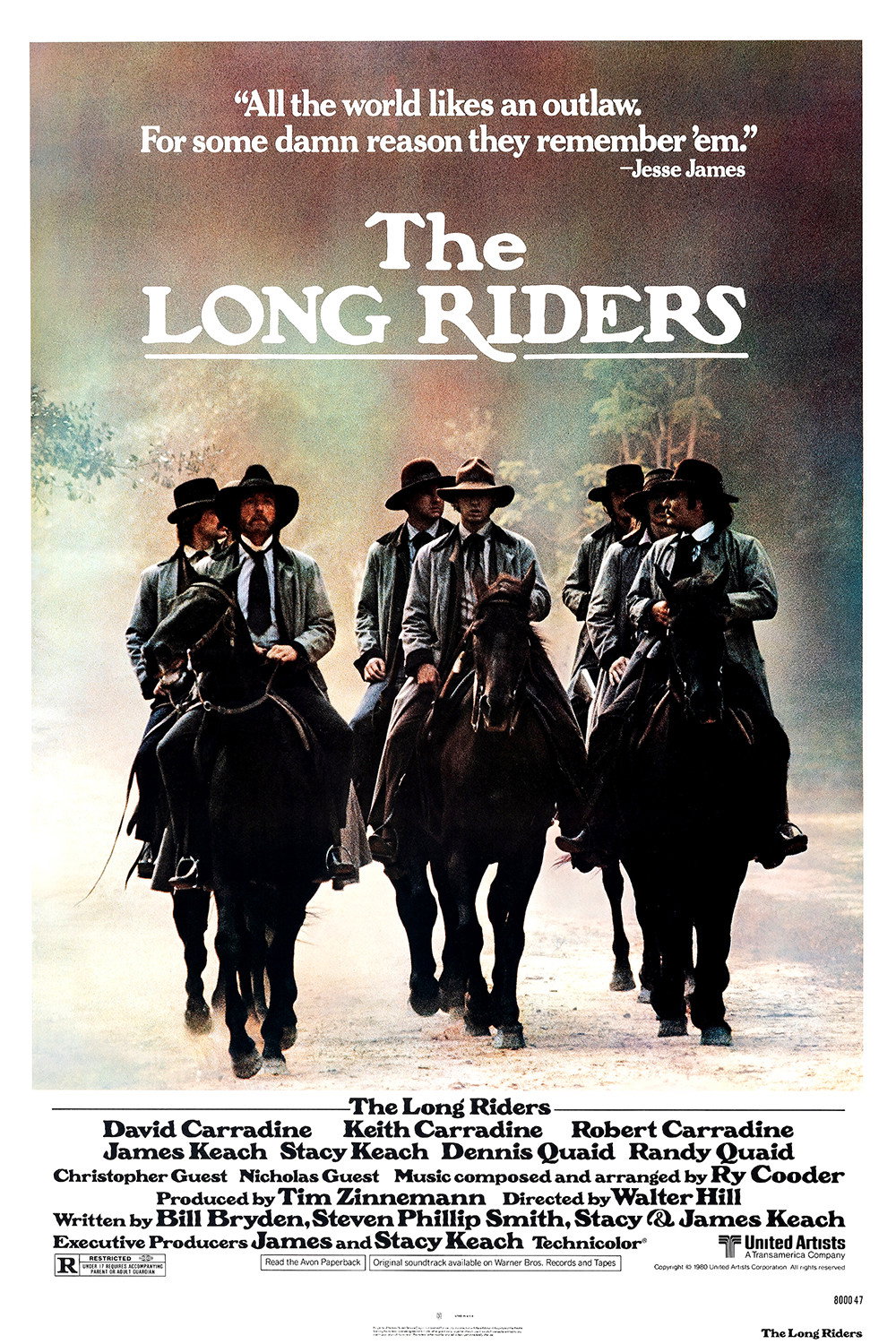 The Long Riders poster