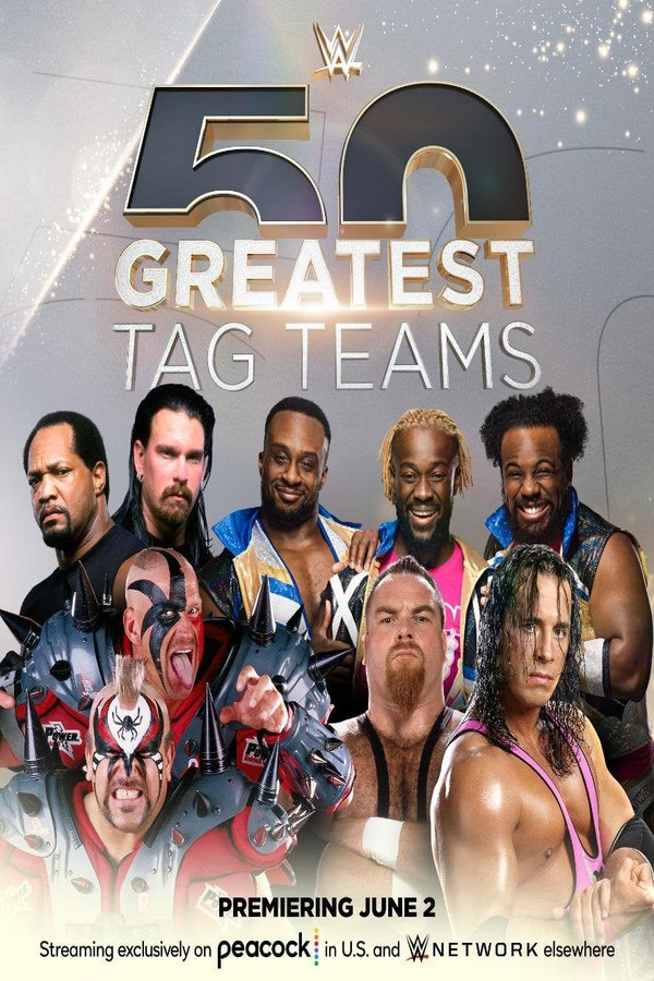 WWE The 50 Greatest Tag Teams poster