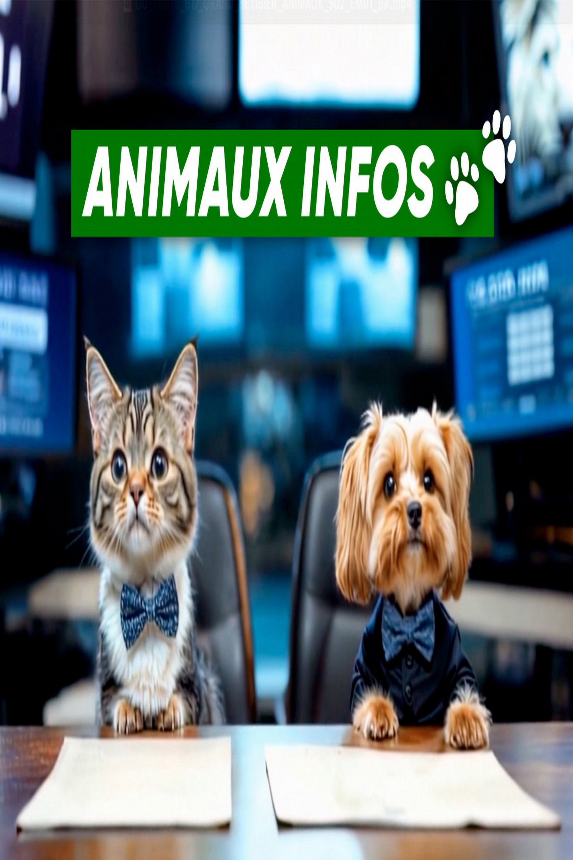 Animaux infos poster