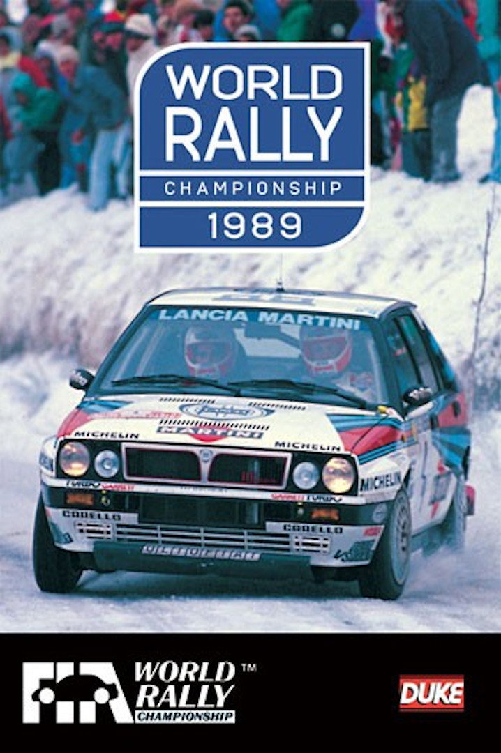 WRC 1989 - FIA World Rally Championship poster