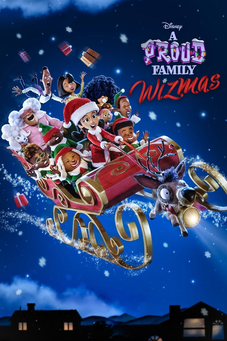 A Proud Family Wizmas poster