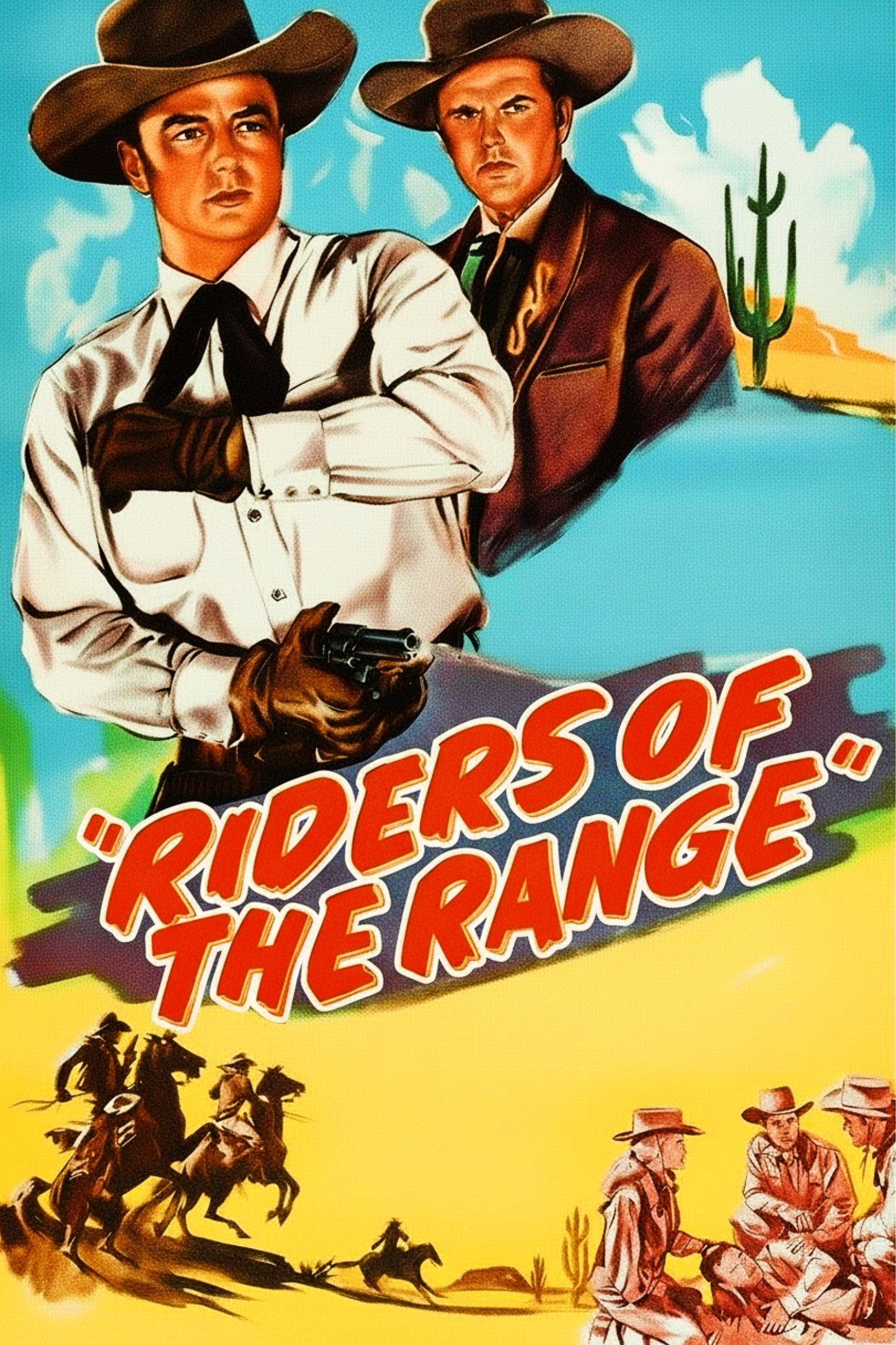 Riders of the Range poster