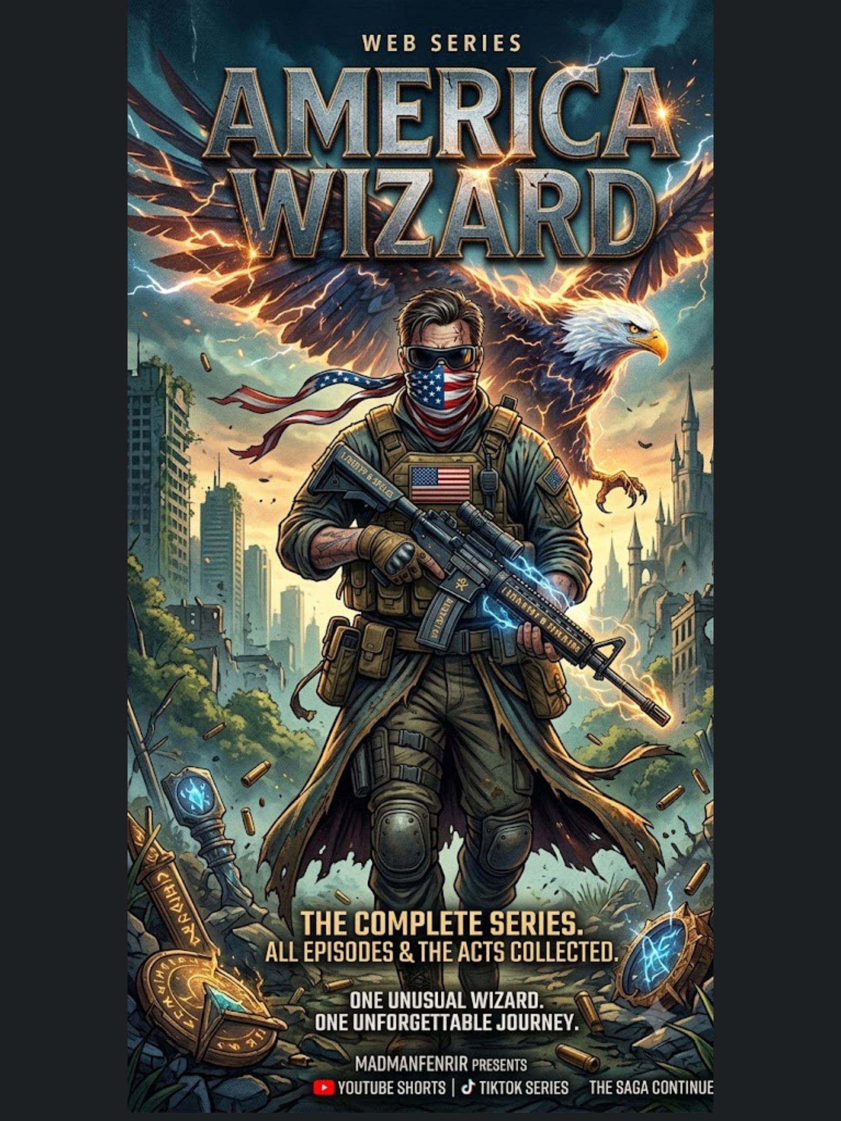 America Wizard poster