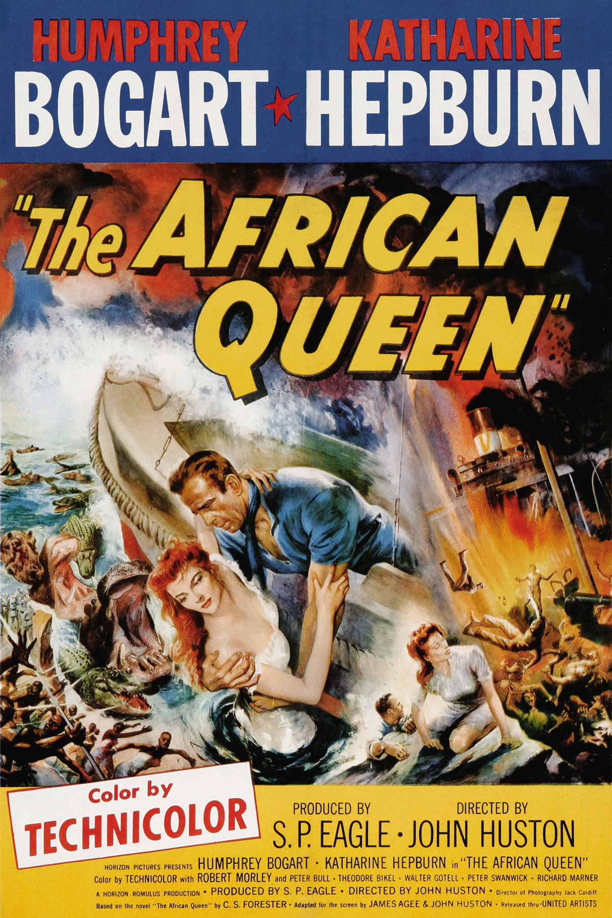 The African Queen poster