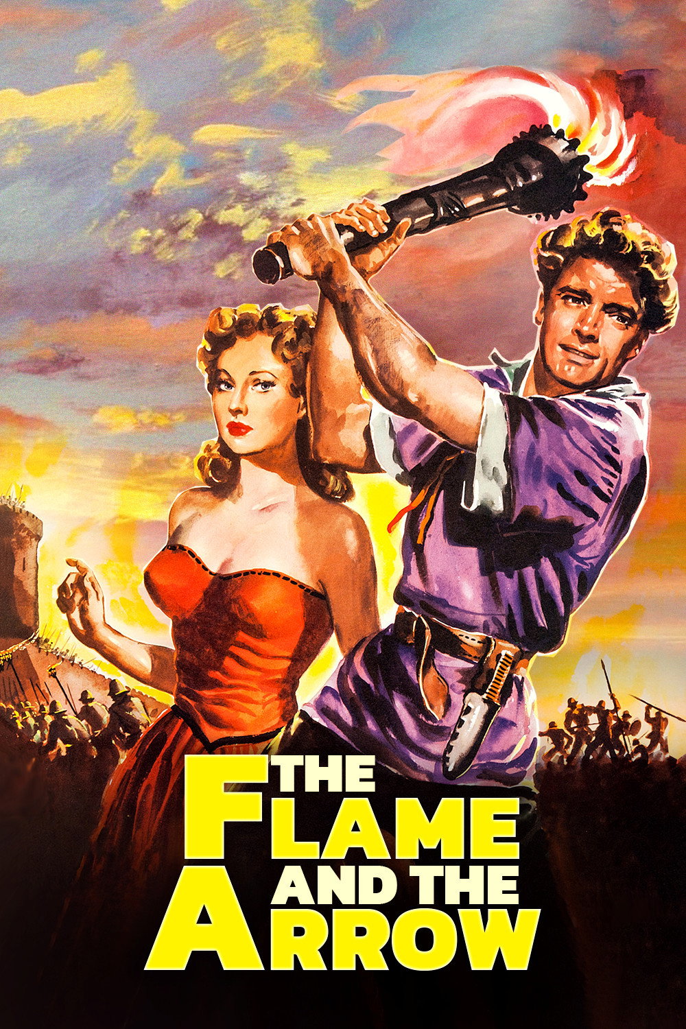 The Flame and the Arrow poster