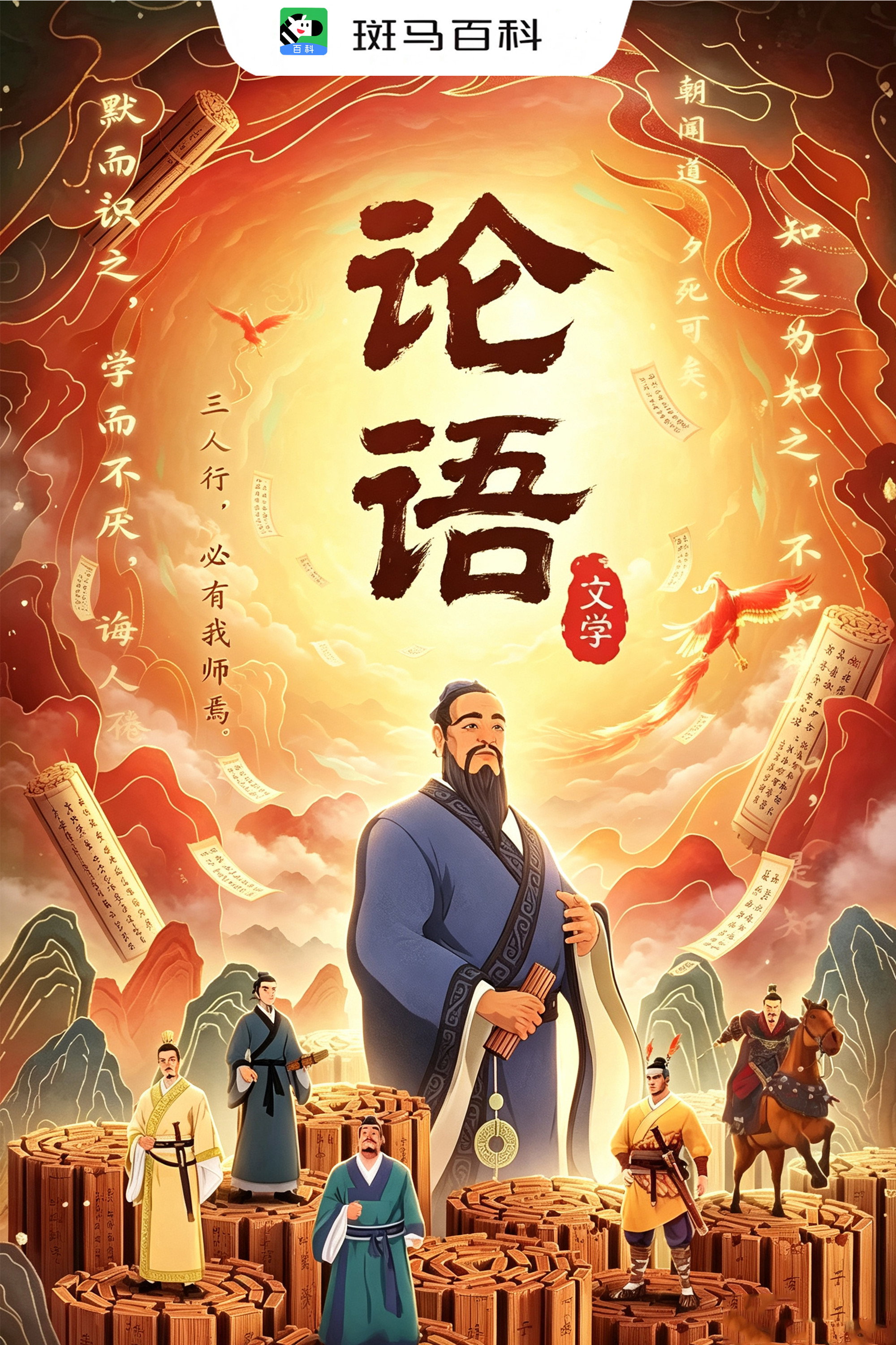 文学经典—论语 poster
