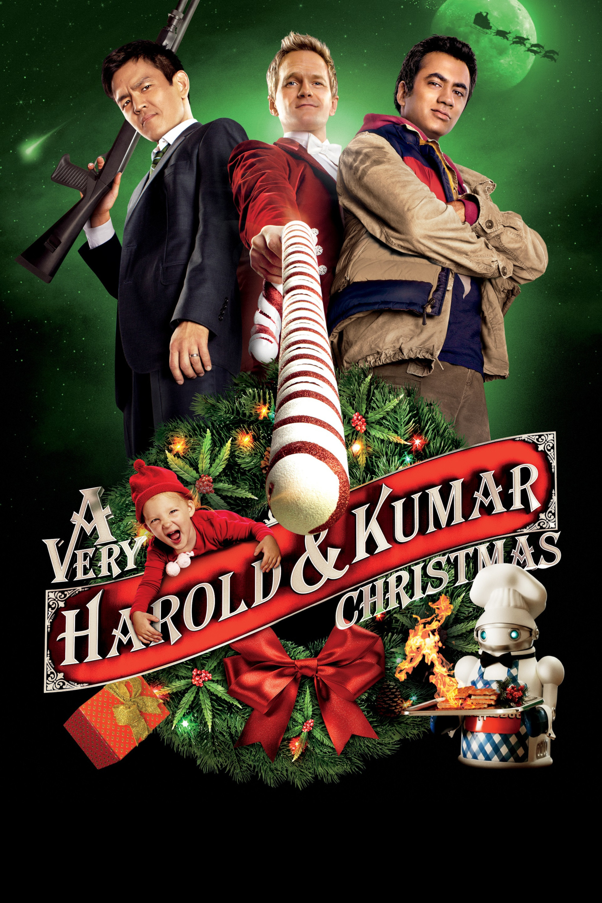 A Very Harold & Kumar Christmas poster