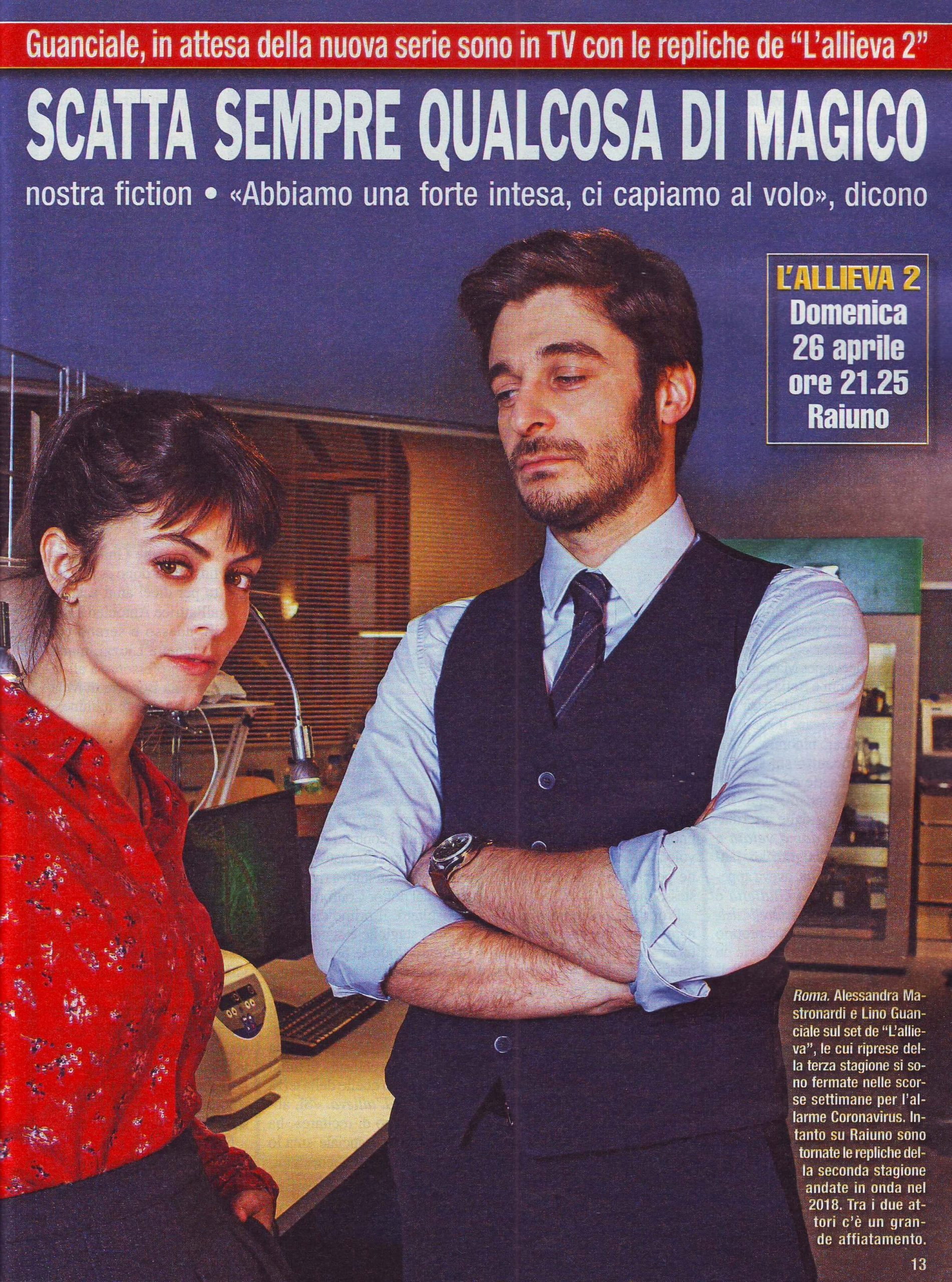 L'allieva poster