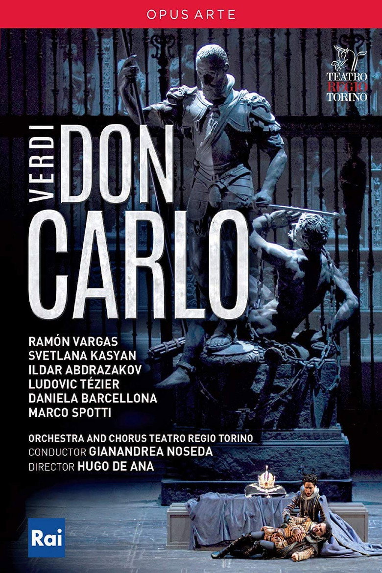 Verdi: Don Carlo - Royal Theater Turin poster