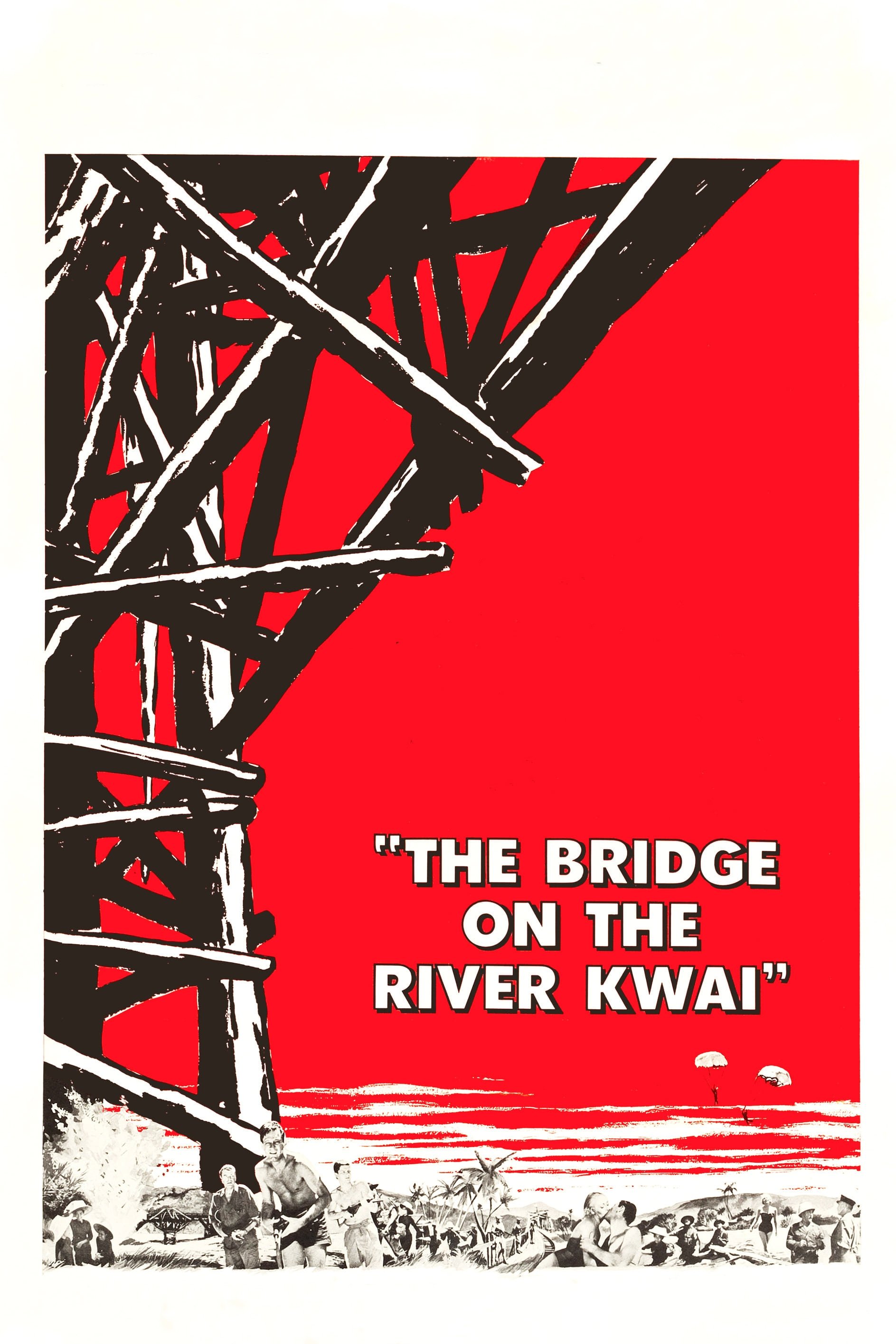 The Bridge on the River Kwai poster