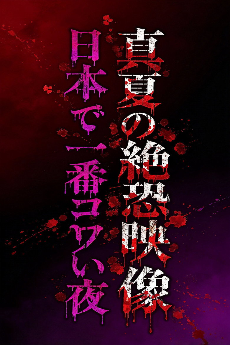 真夏の絶恐映像 日本で一番コワい夜 poster