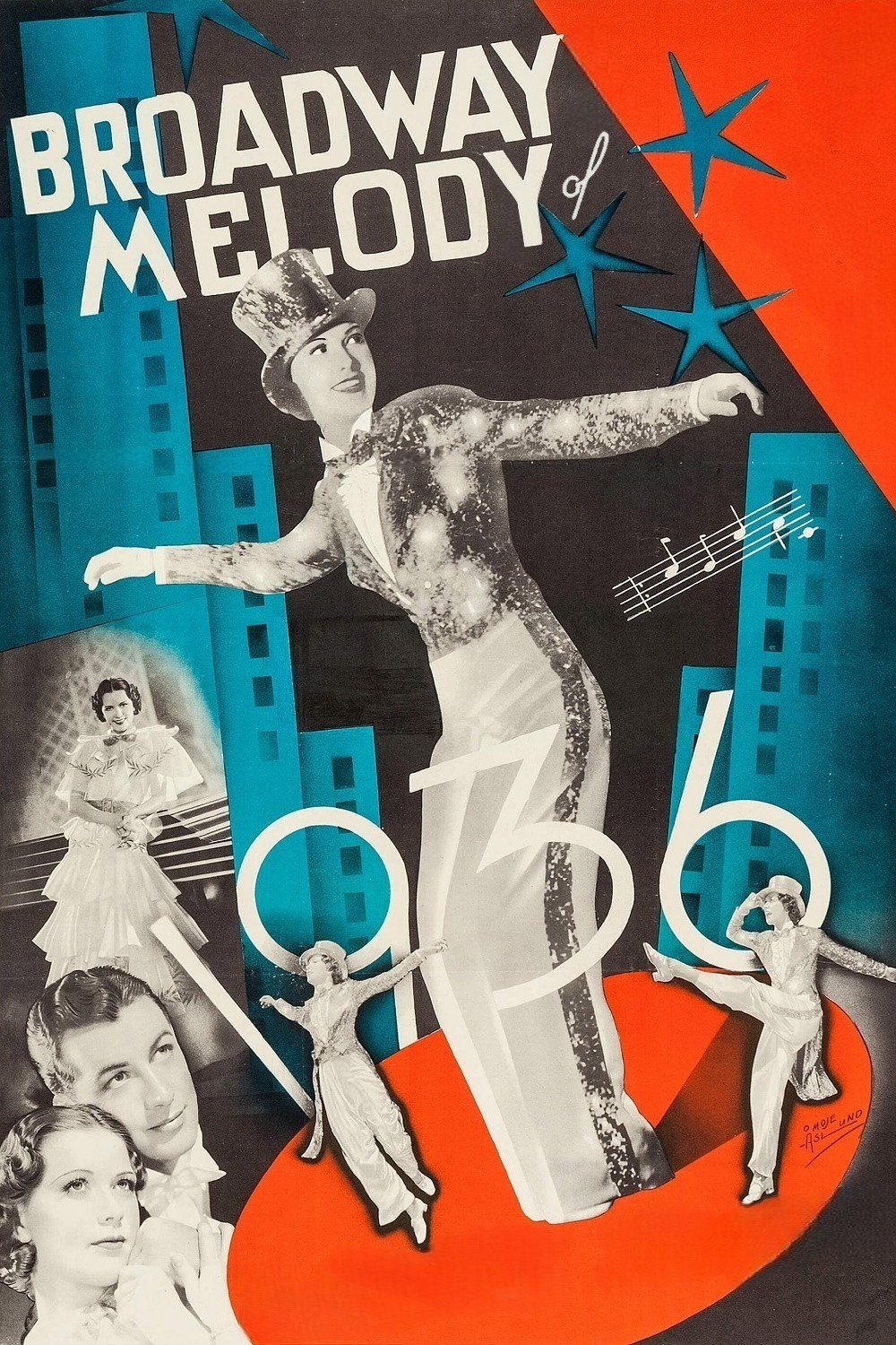Broadway Melody of 1936 poster