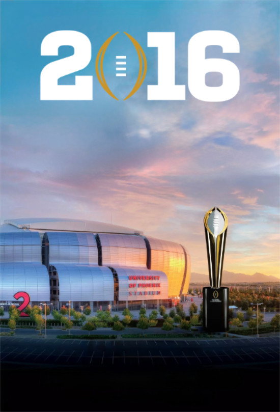 2016 College Football Playoff poster