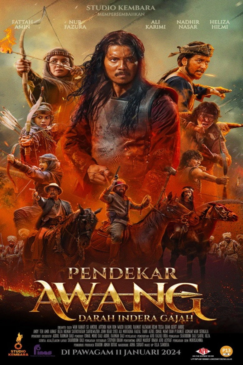 Warrior Awang and Master Tok Gajah poster
