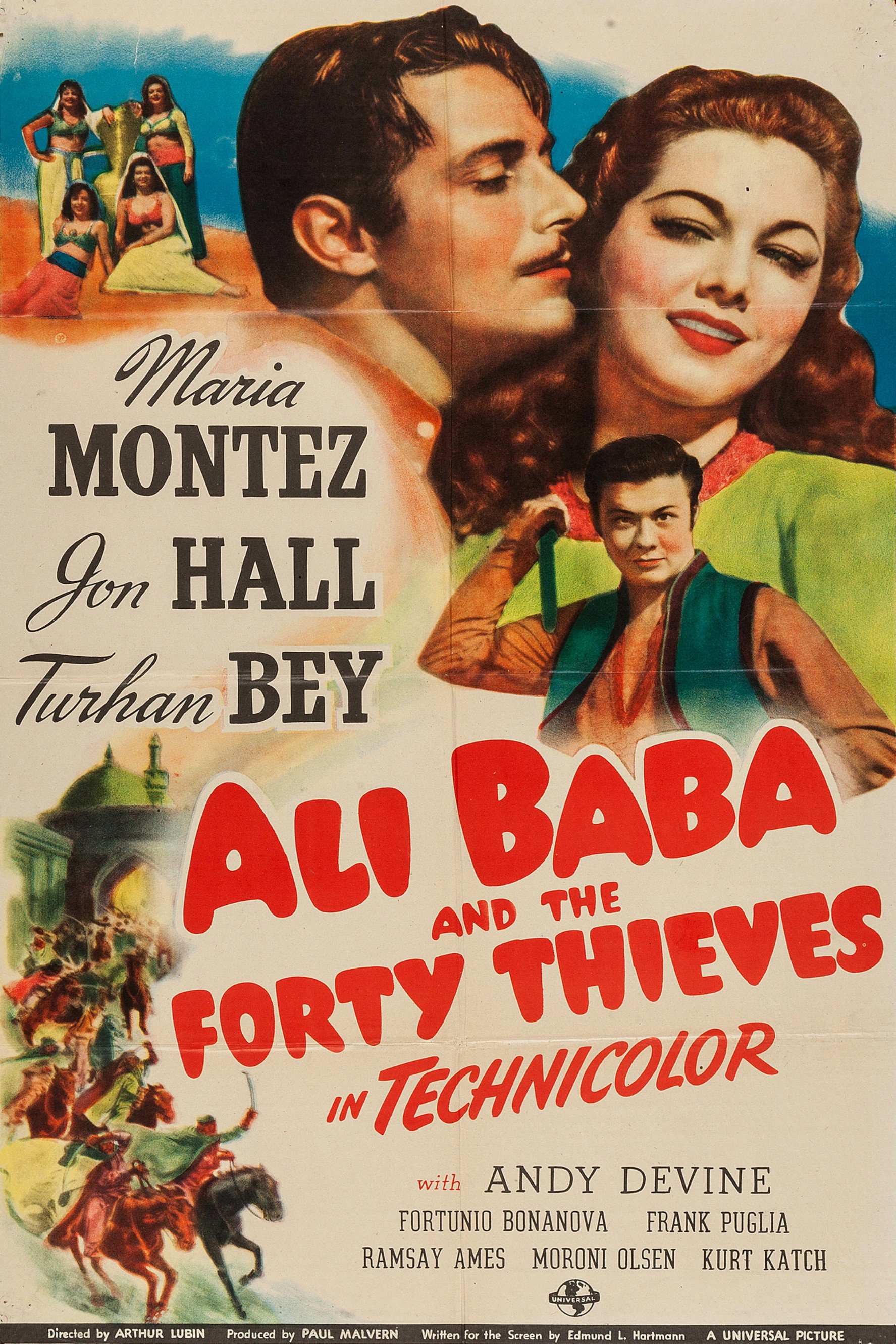 Ali Baba and the Forty Thieves poster