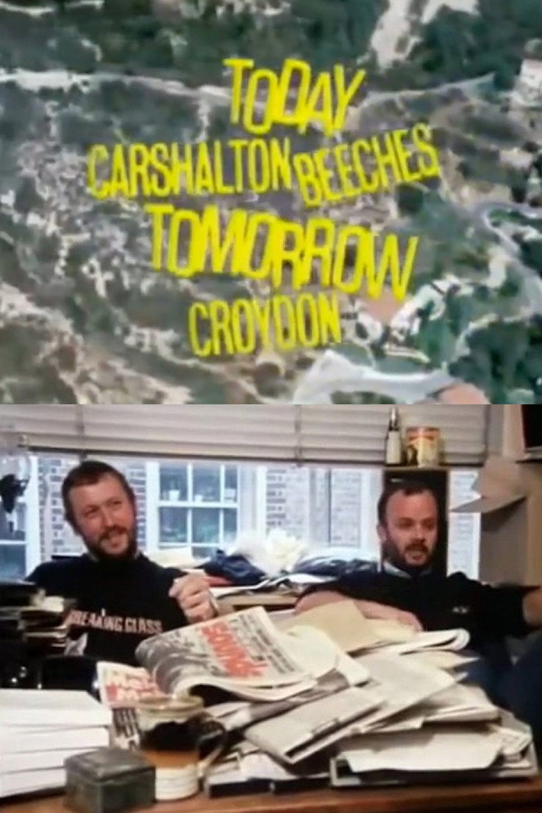 Today Carshalton Beeches... Tomorrow Croydon poster