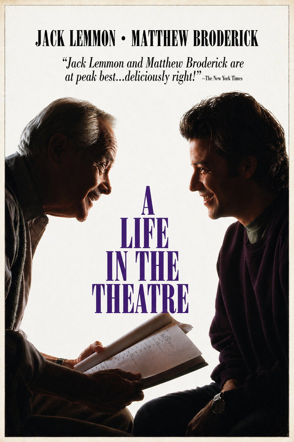 A Life in the Theatre poster