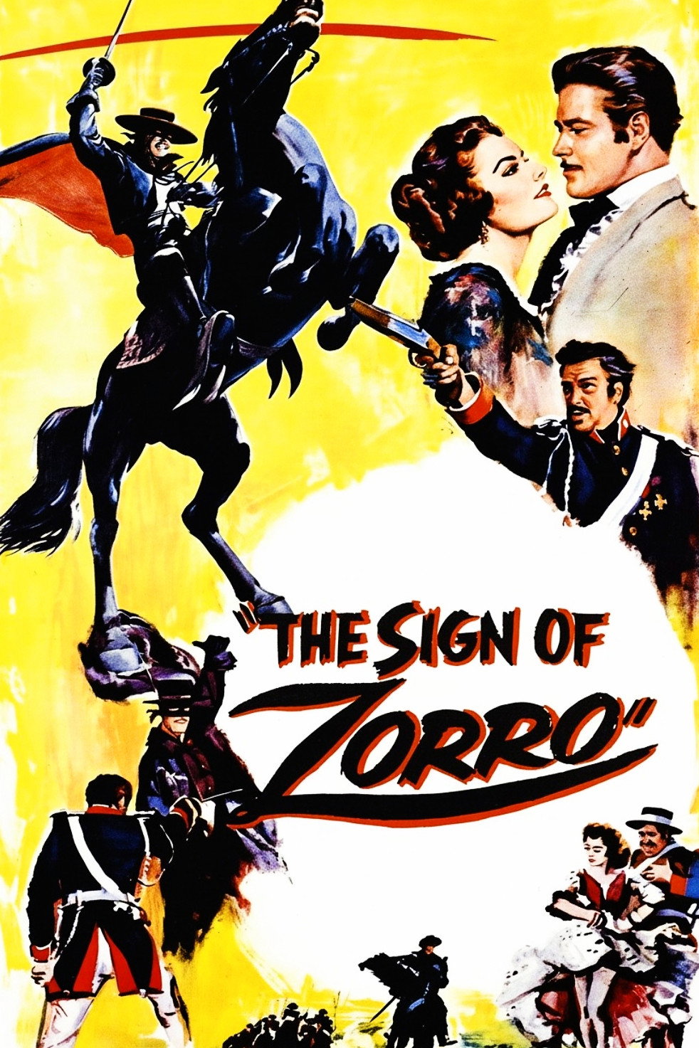 The Sign of Zorro poster
