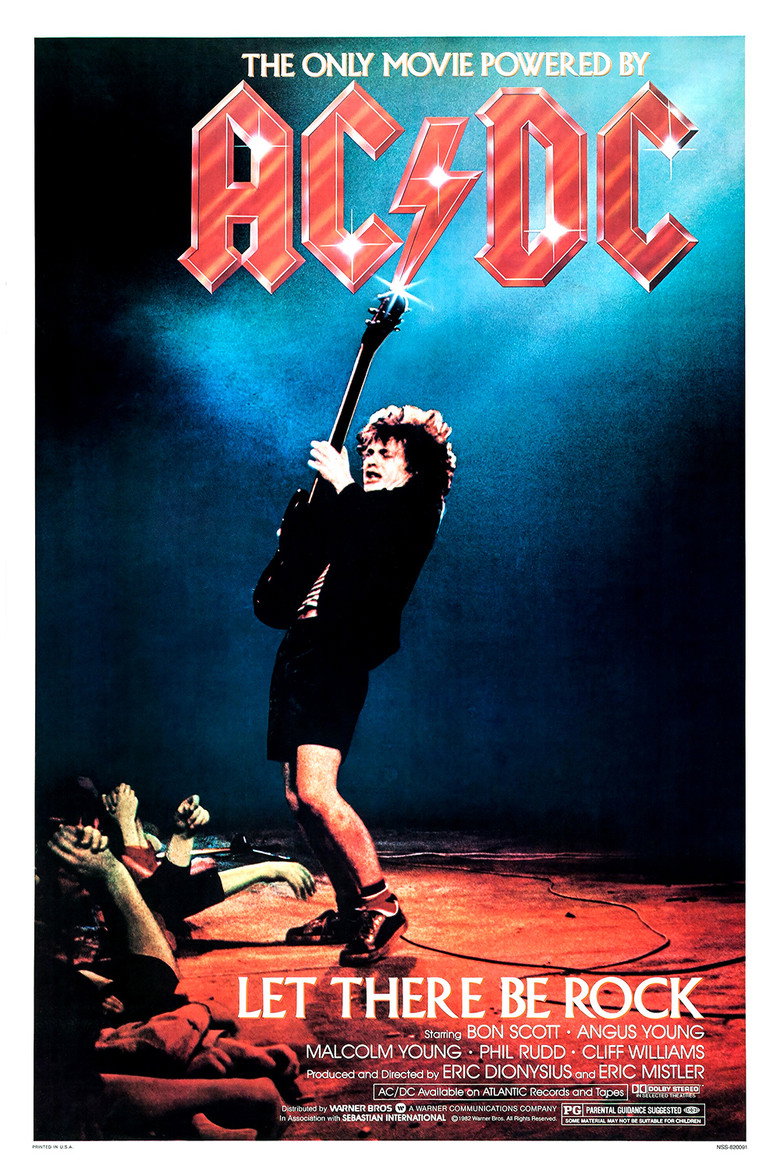 AC/DC - Let There Be Rock poster