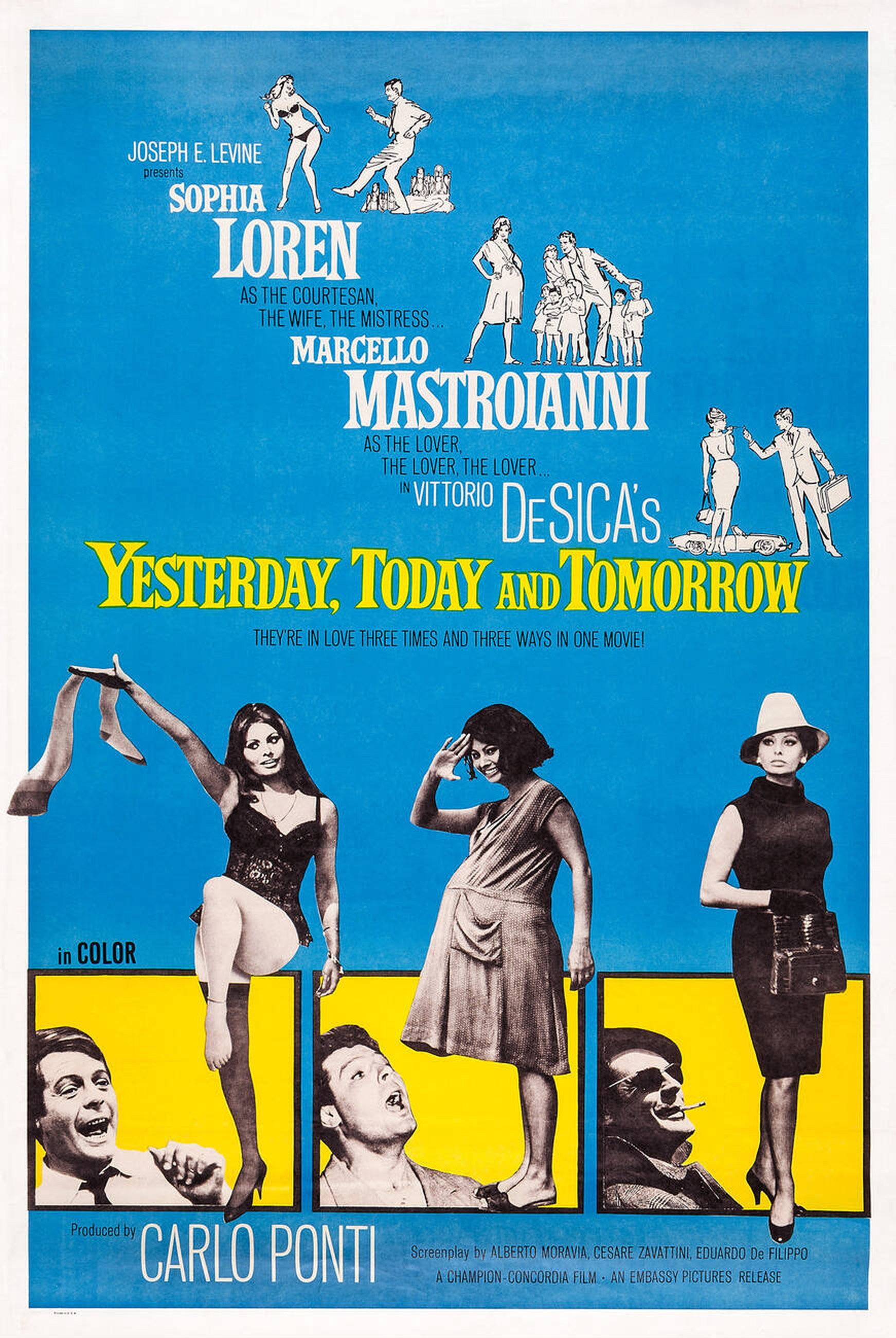 Yesterday, Today and Tomorrow poster