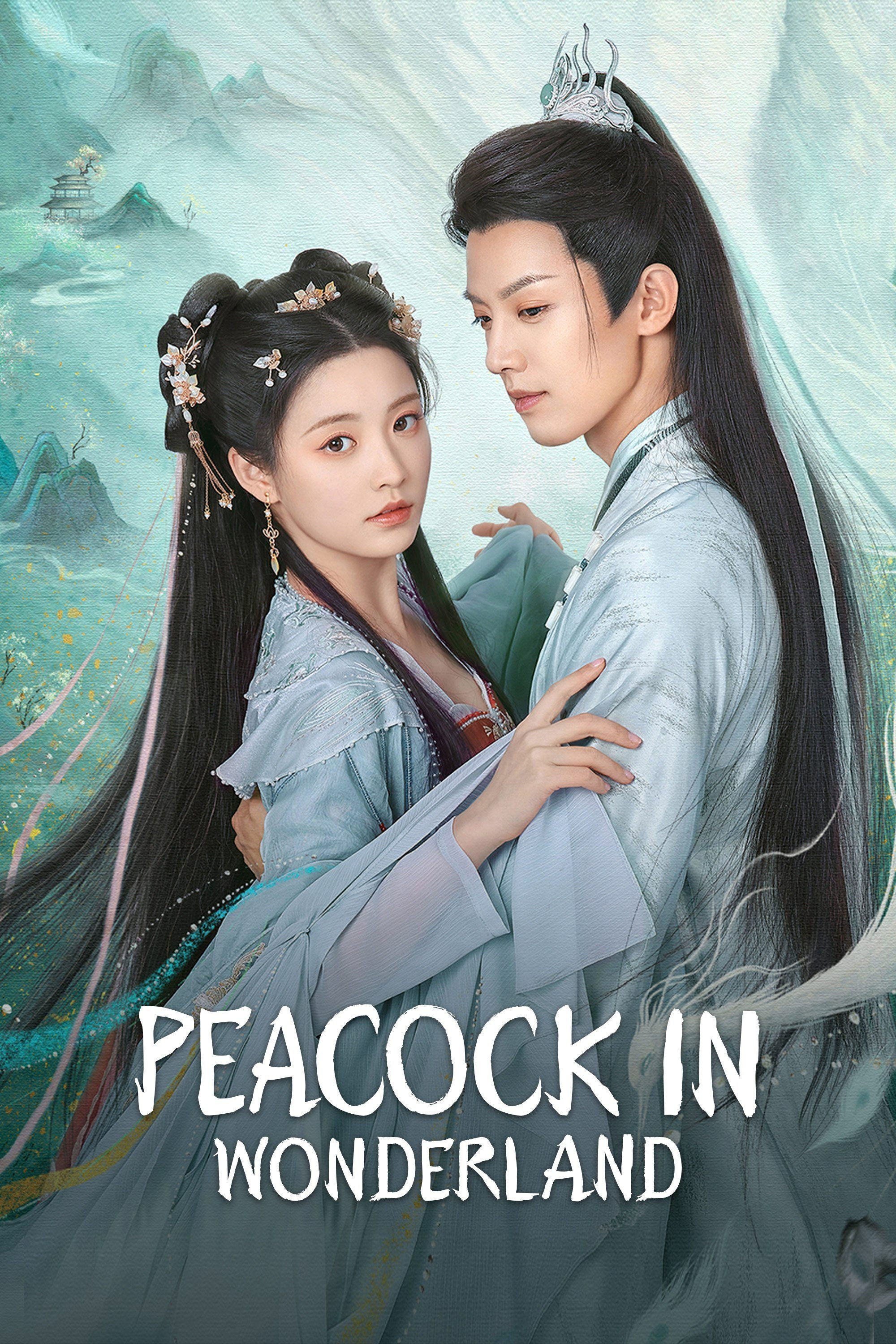 Peacock in Wonderland poster