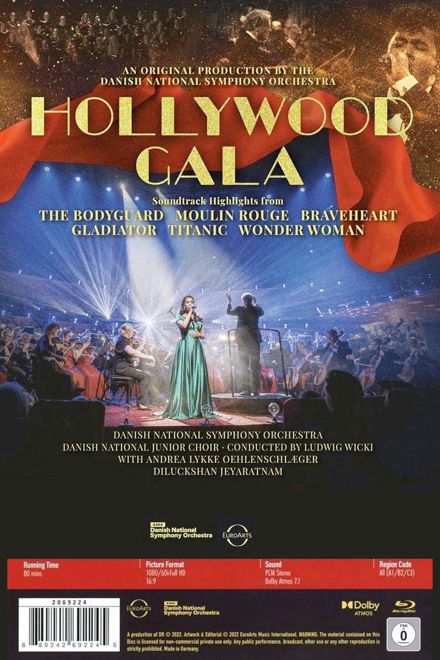 Danish National Symphony Orchestra - Hollywood Gala poster