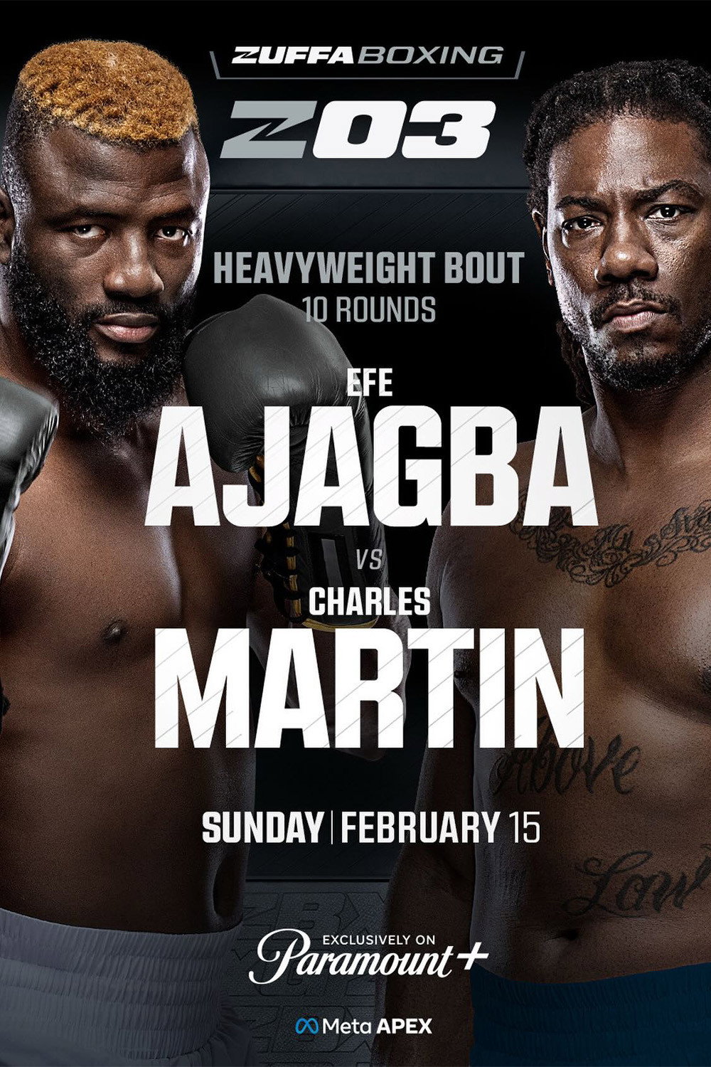 Zuffa Boxing 03 poster