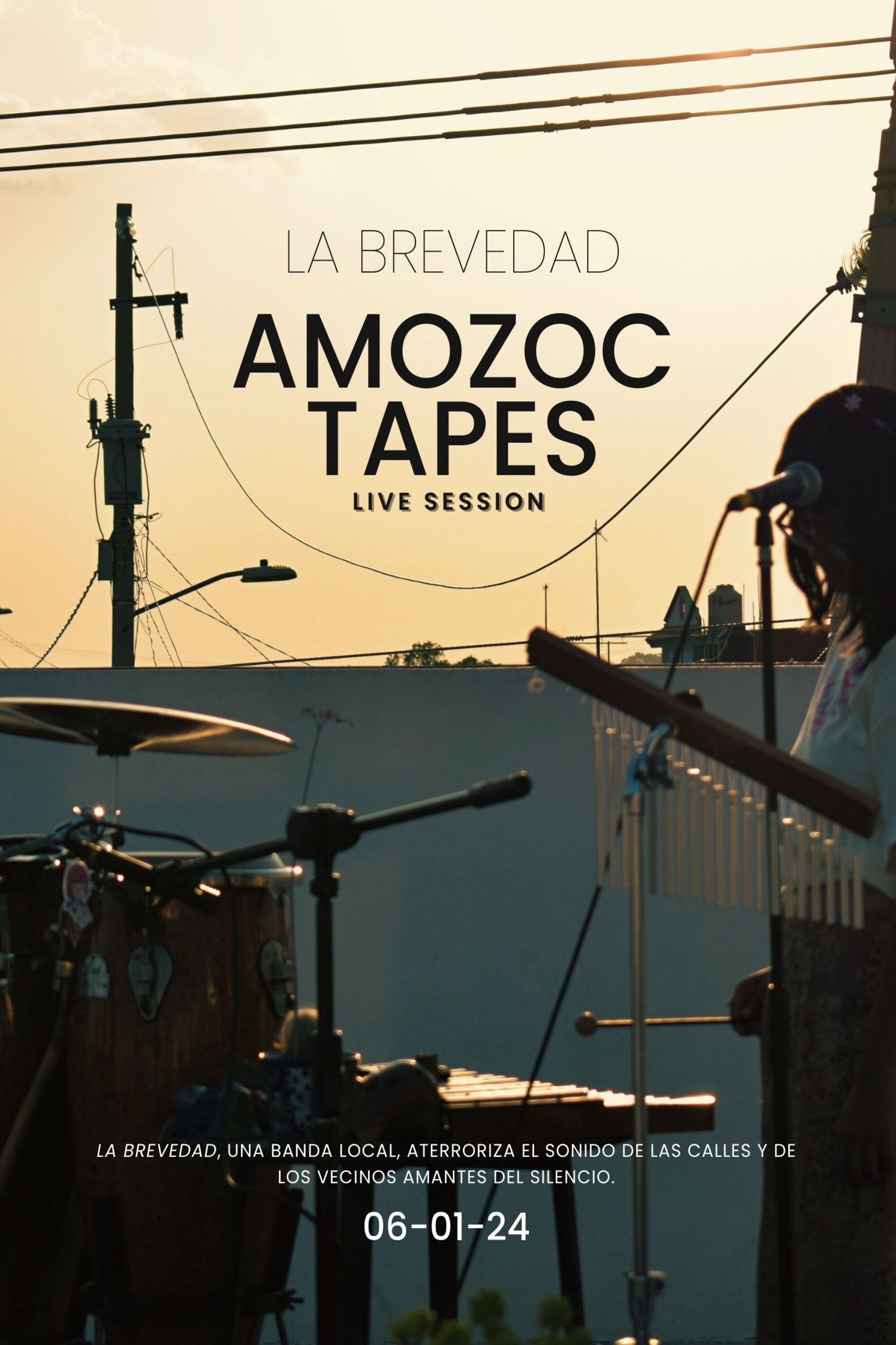 AMOZOC TAPES - La Brevedad (Live Session) poster