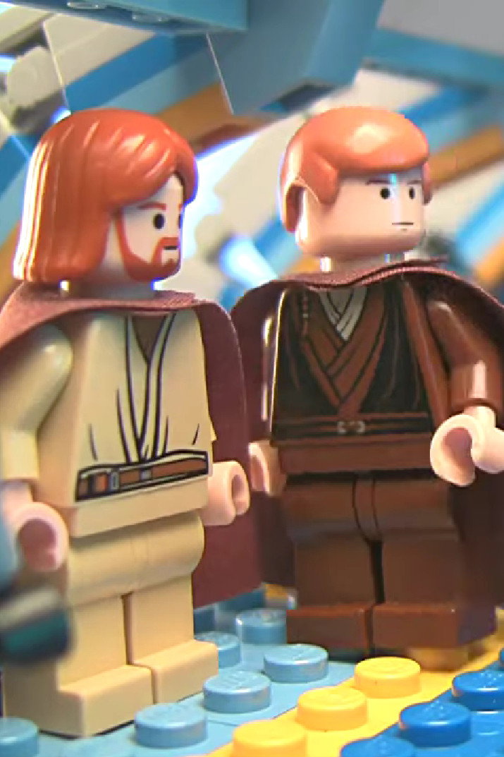The Fastest and Funniest LEGO Star Wars story ever told... The Prequel! poster